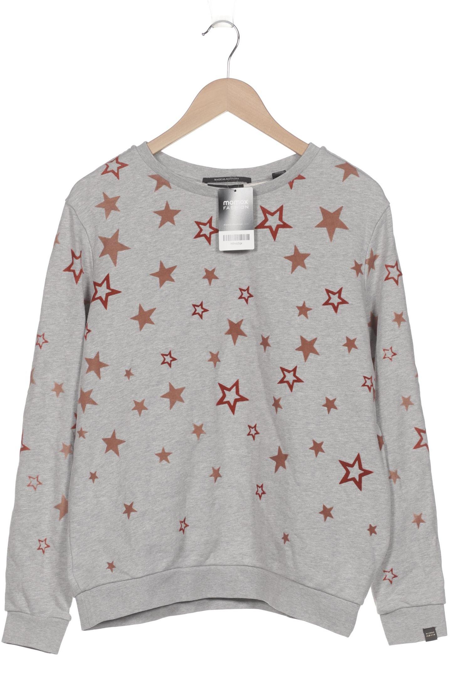 

Maison Scotch Damen Sweatshirt, grau, Gr. 38