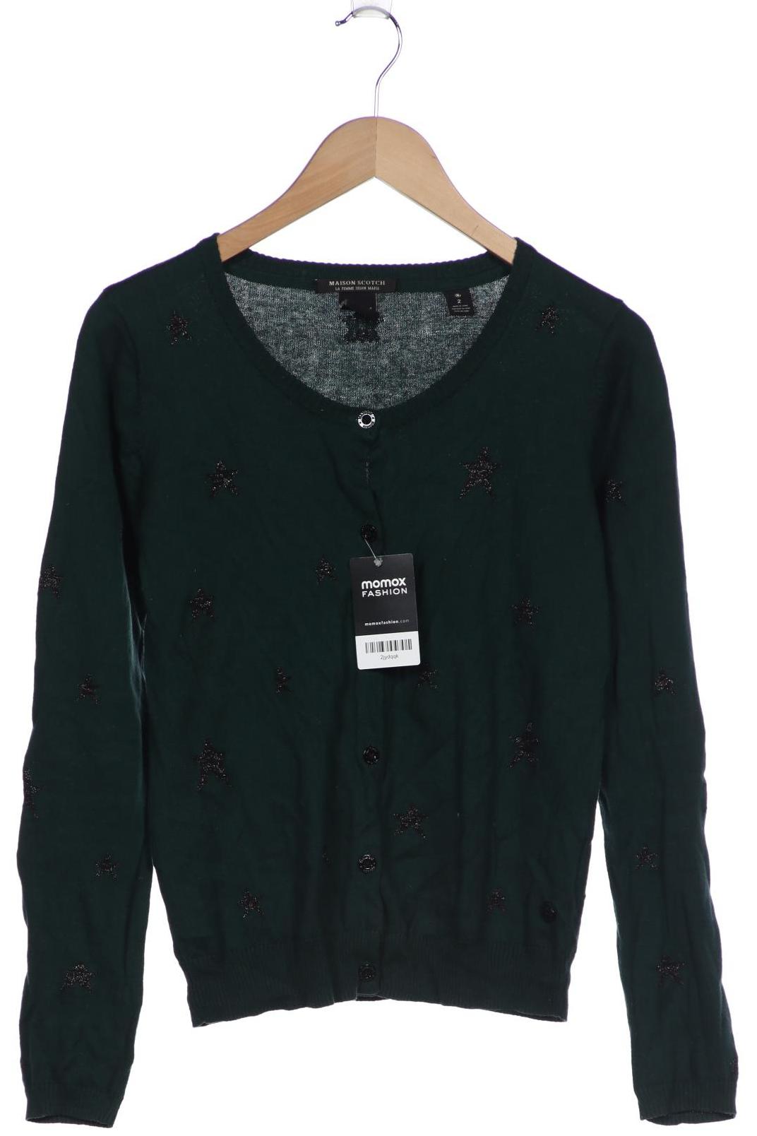 

Maison Scotch Damen Strickjacke, grün, Gr. 38
