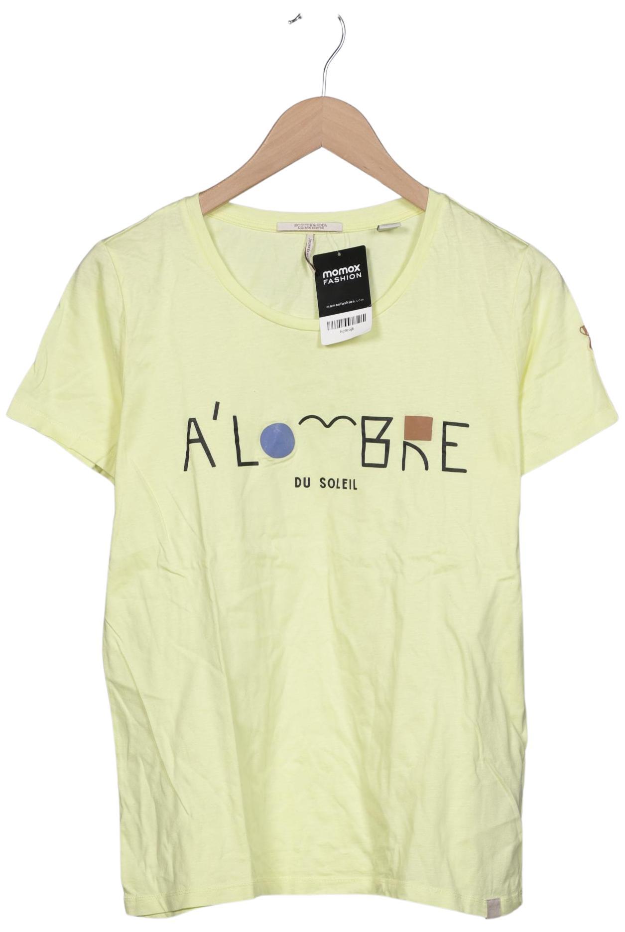 

Maison Scotch Damen T-Shirt, gelb, Gr. 42