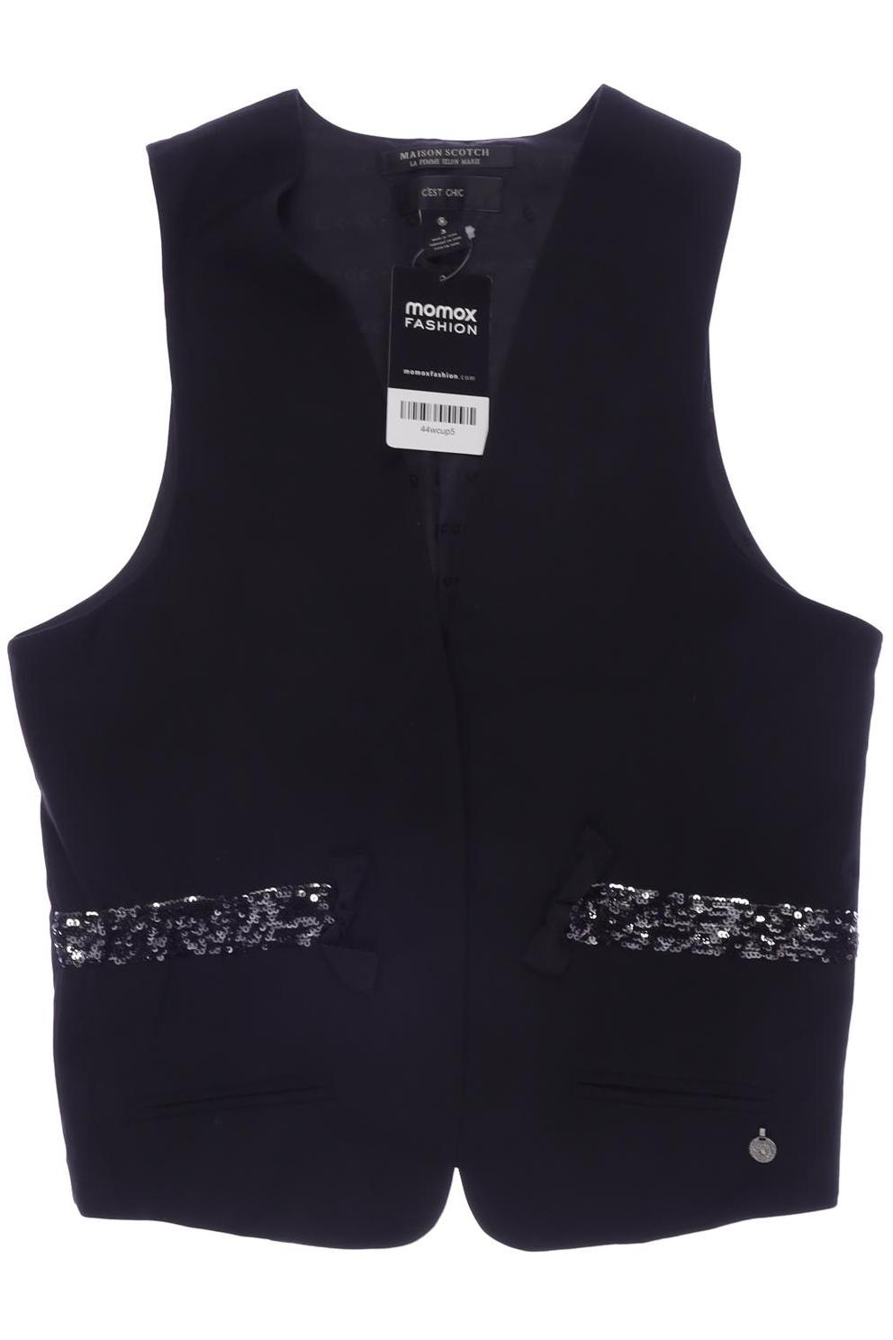

Maison Scotch Damen Weste, schwarz, Gr. 40