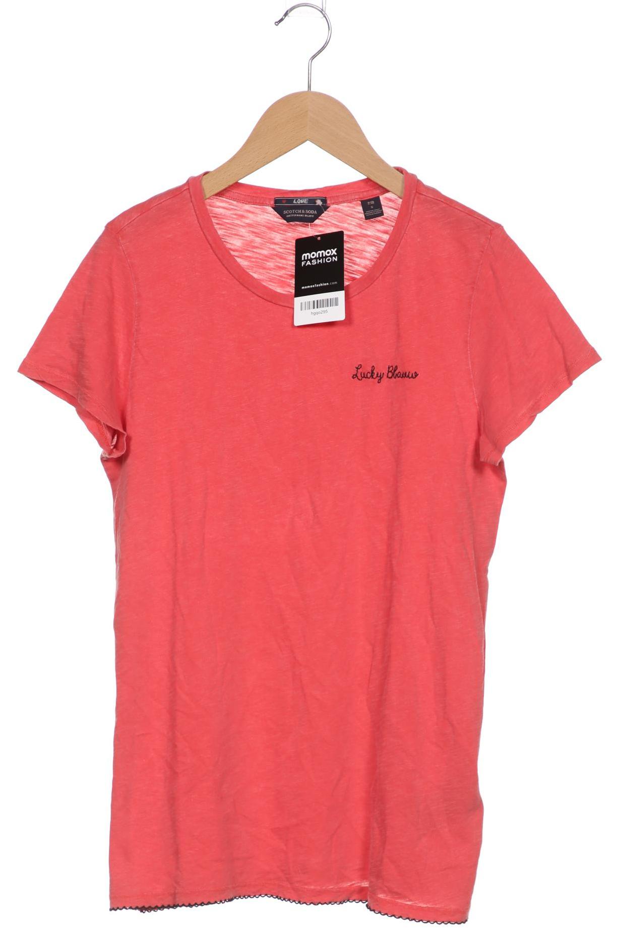 

Maison Scotch Damen T-Shirt, rot, Gr. 36