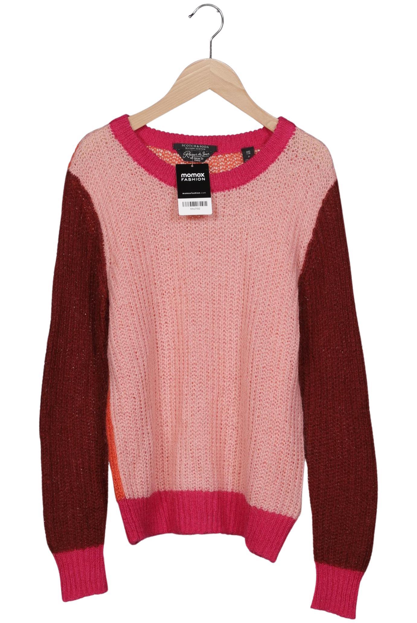

Maison Scotch Damen Pullover, pink, Gr. 34