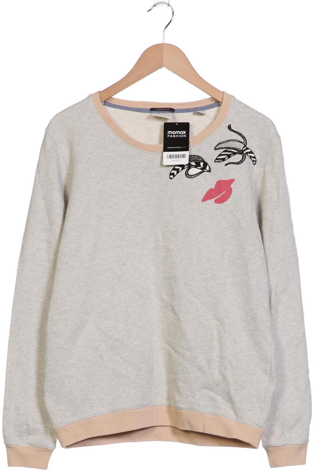 

Maison Scotch Damen Sweatshirt, grau, Gr. 40