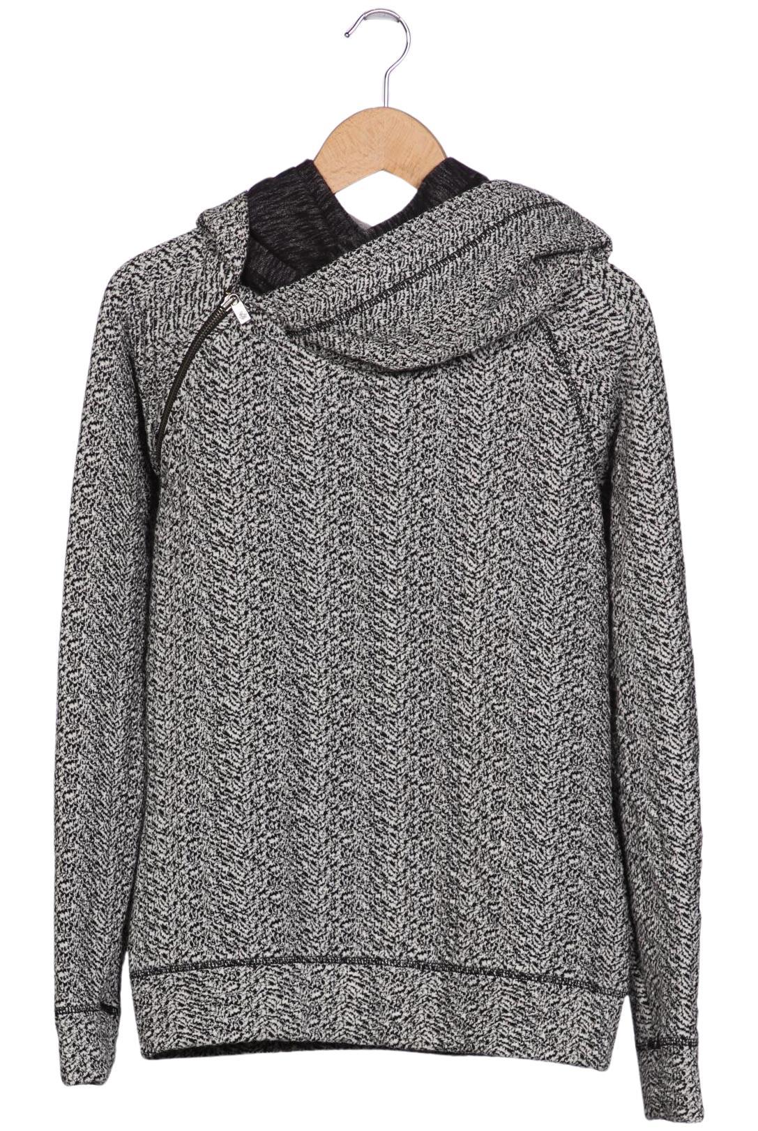 

Maison Scotch Damen Kapuzenpullover, grau, Gr. 38