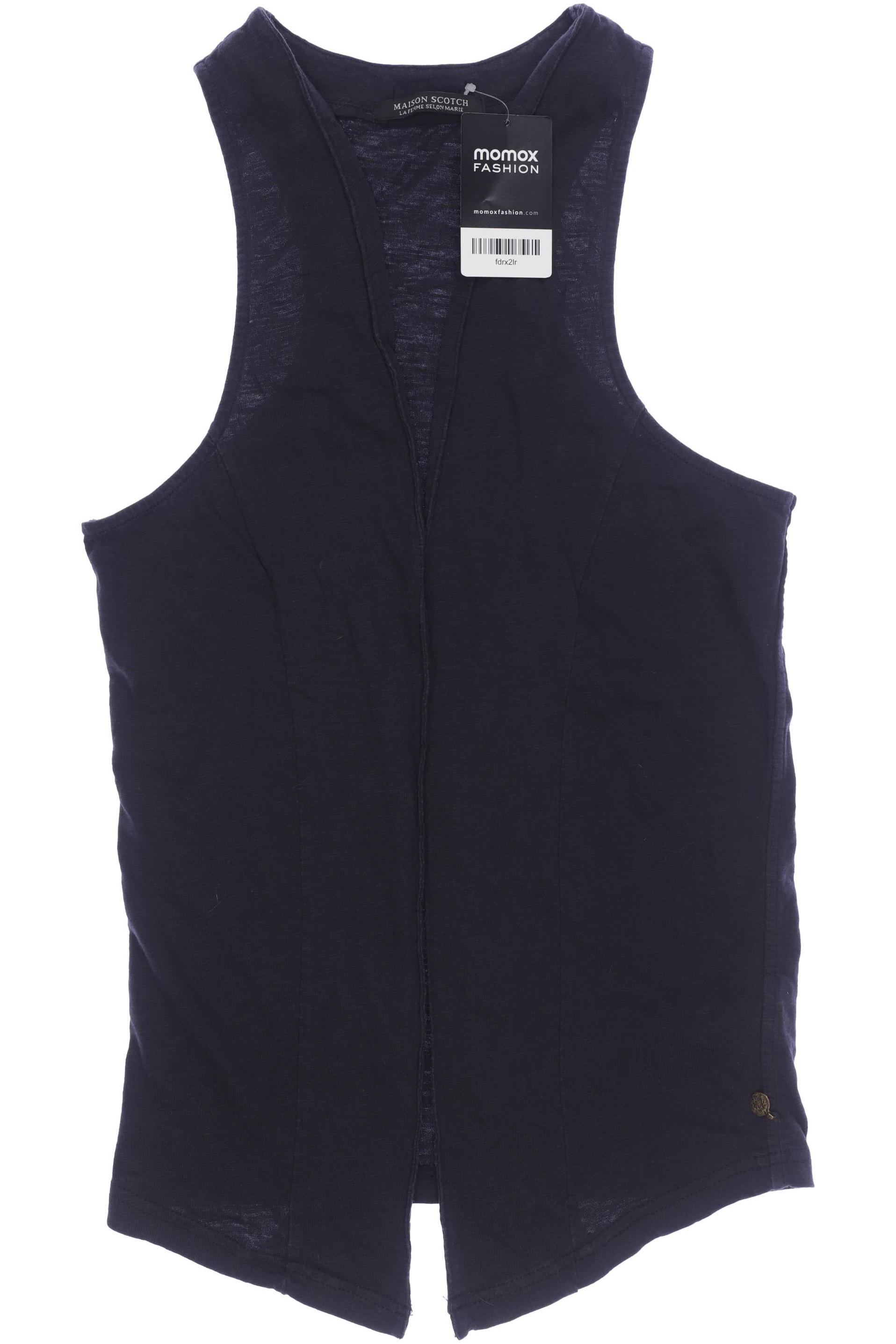 

Maison Scotch Damen Weste, schwarz, Gr. 38