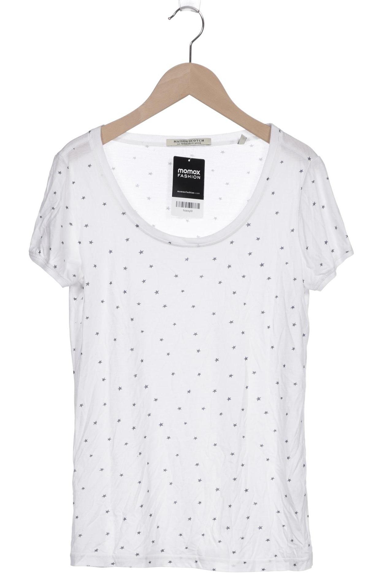 

Maison Scotch Damen T-Shirt, weiß