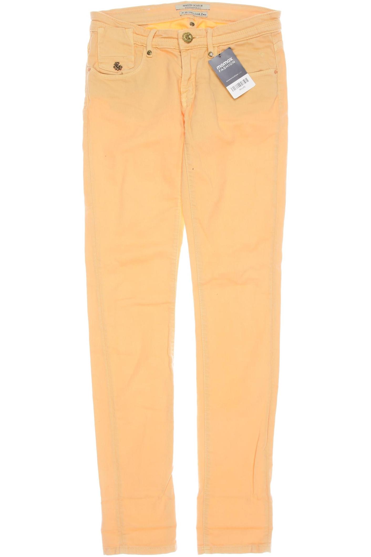

Maison Scotch Damen Jeans, orange, Gr. 25