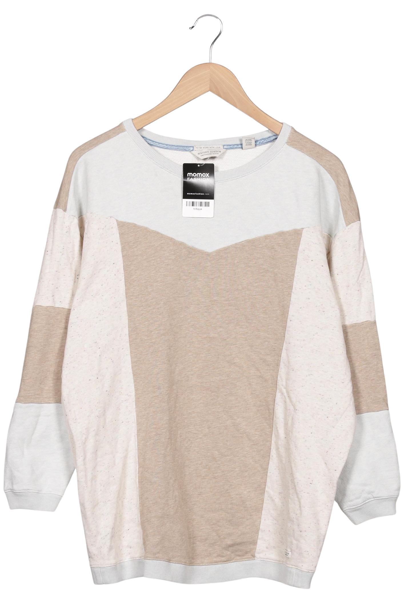 

Maison Scotch Damen Sweatshirt, braun, Gr. 34