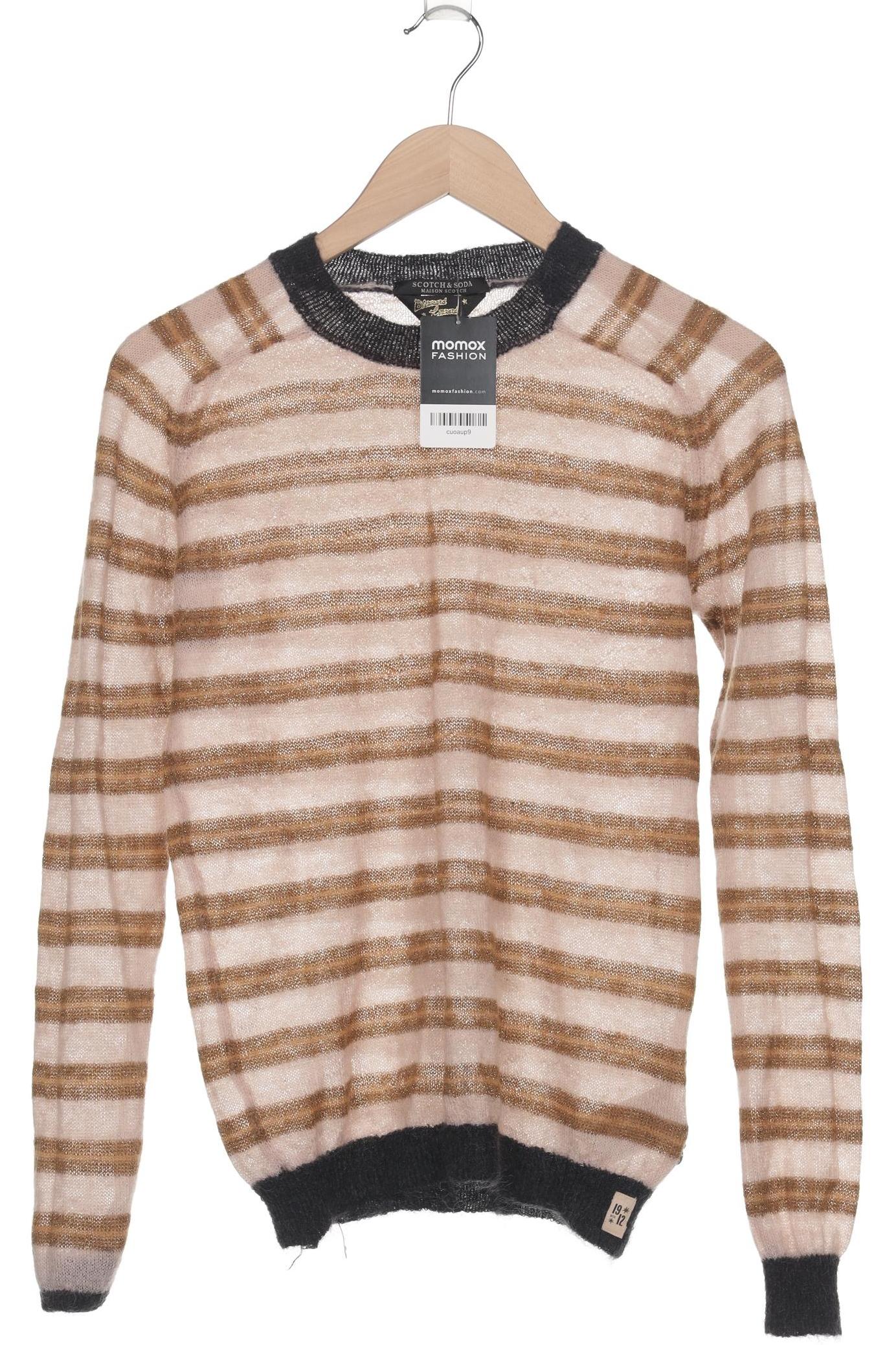 

Maison Scotch Damen Pullover, beige, Gr. 38