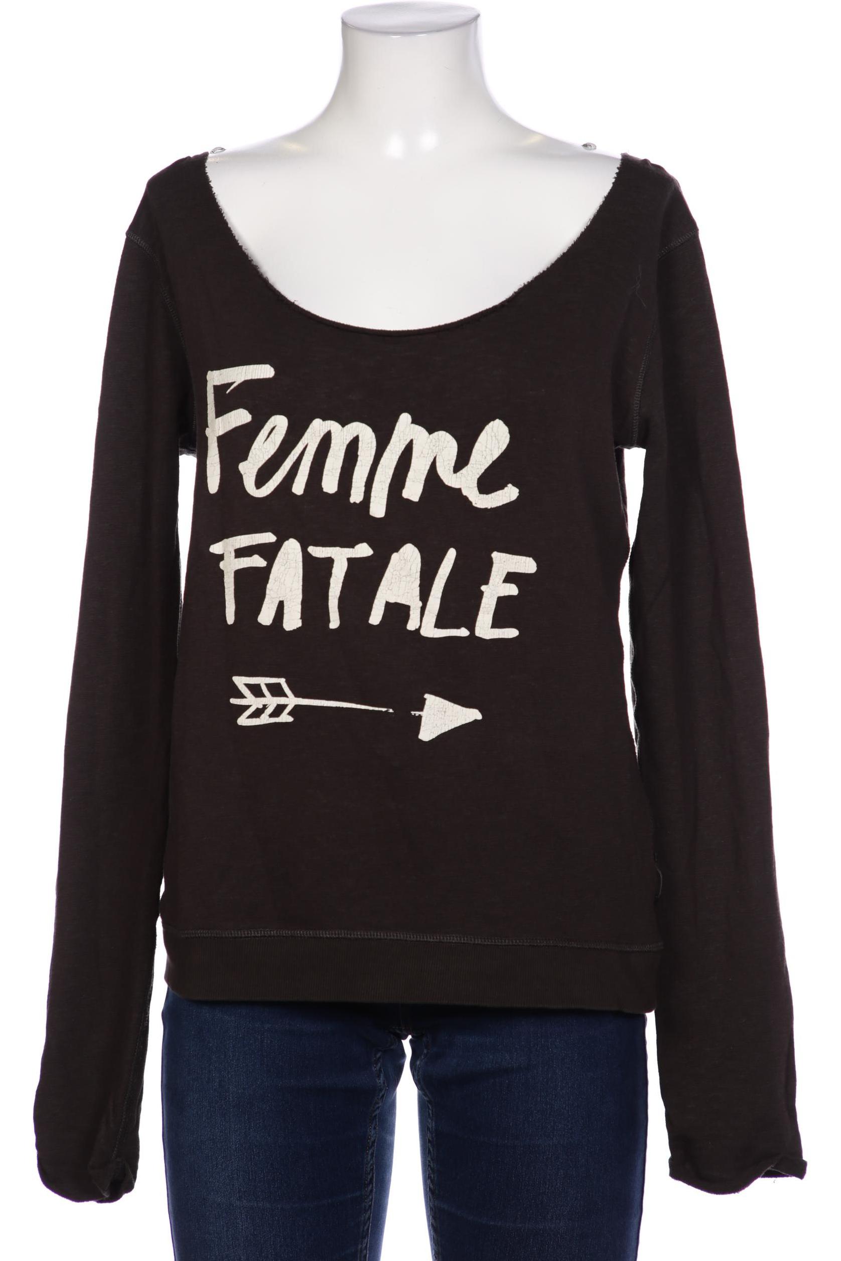 

Maison Scotch Damen Sweatshirt, grün, Gr. 42