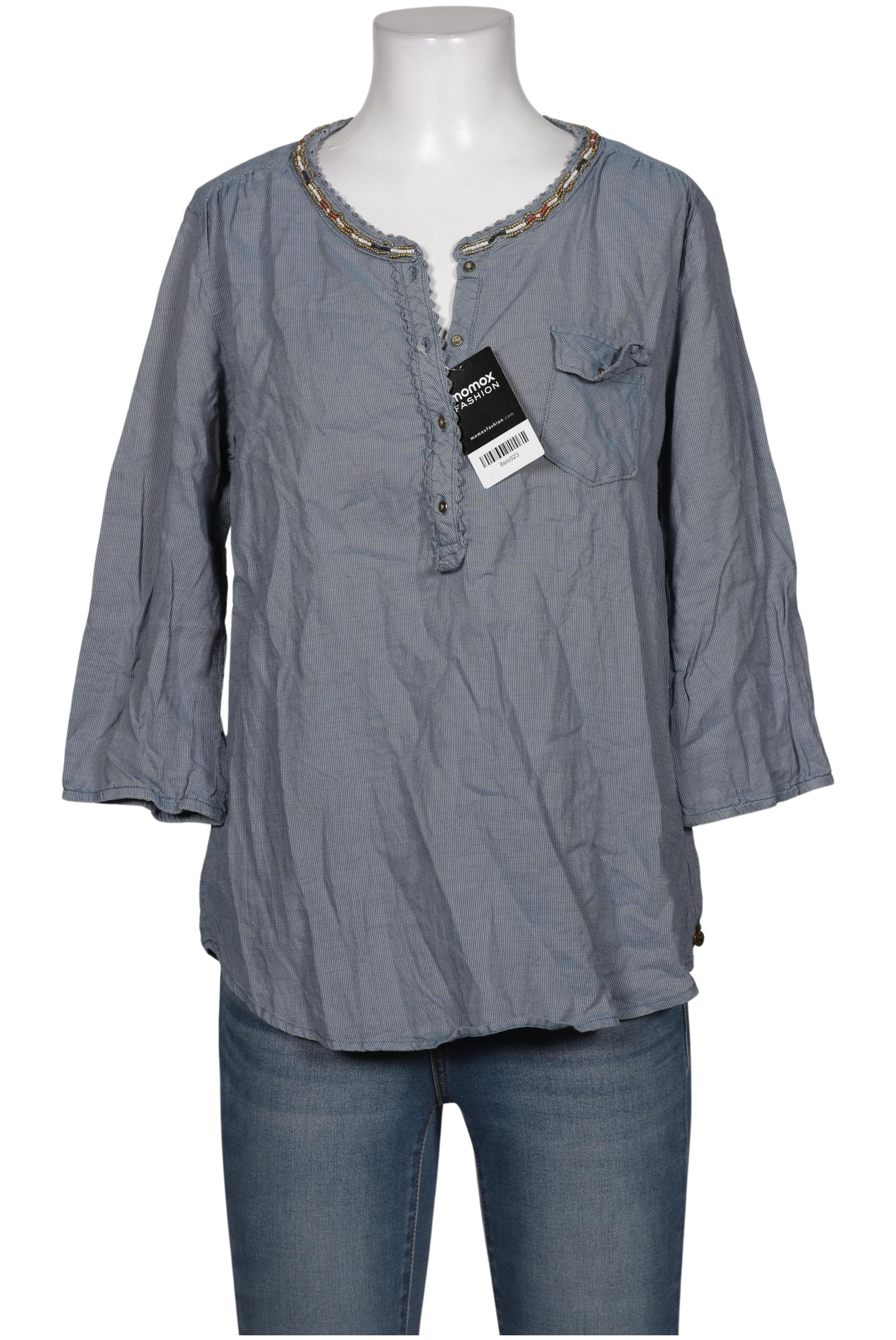 

Maison Scotch Damen Bluse, blau, Gr. 42