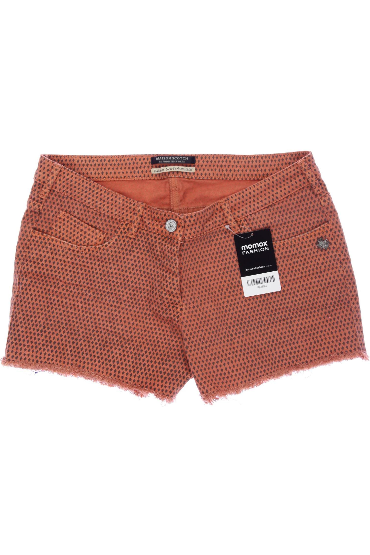 

Maison Scotch Damen Shorts, orange, Gr. 28