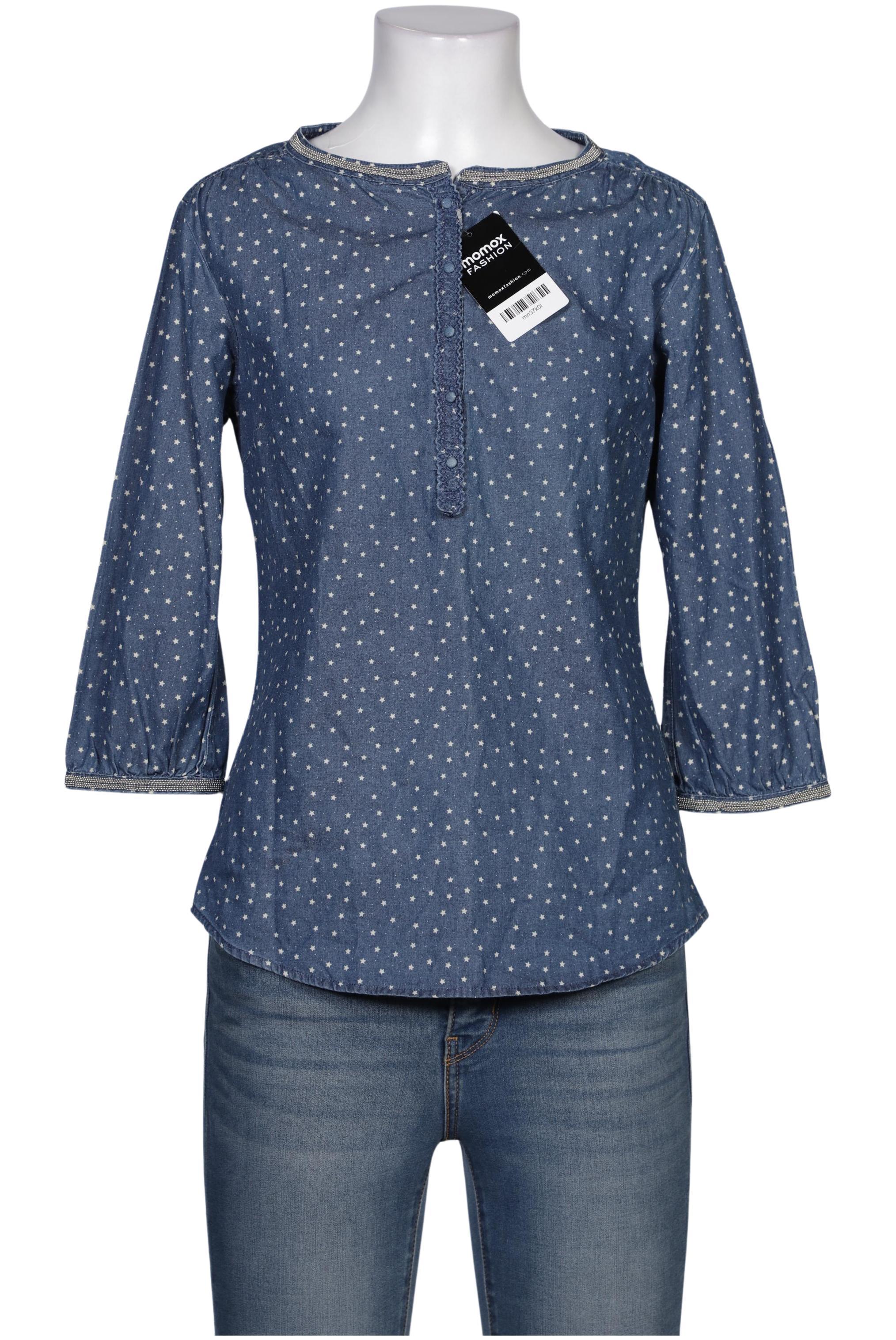 

Maison Scotch Damen Bluse, blau, Gr. 36