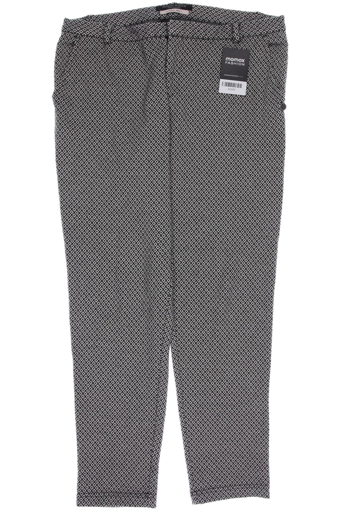 

Maison Scotch Damen Stoffhose, schwarz, Gr. 38