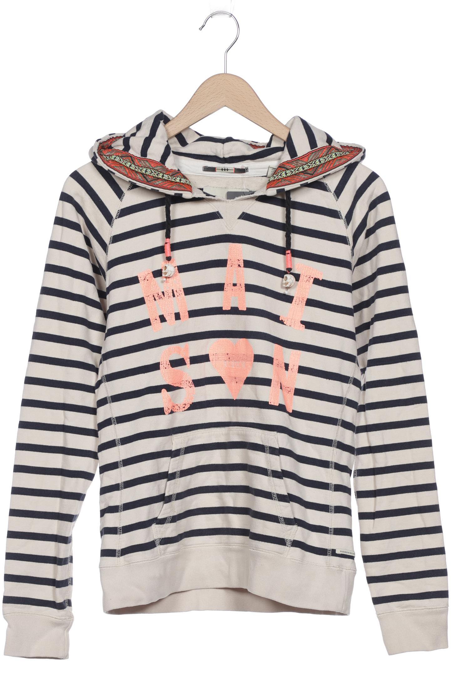 

Maison Scotch Damen Kapuzenpullover, beige, Gr. 40