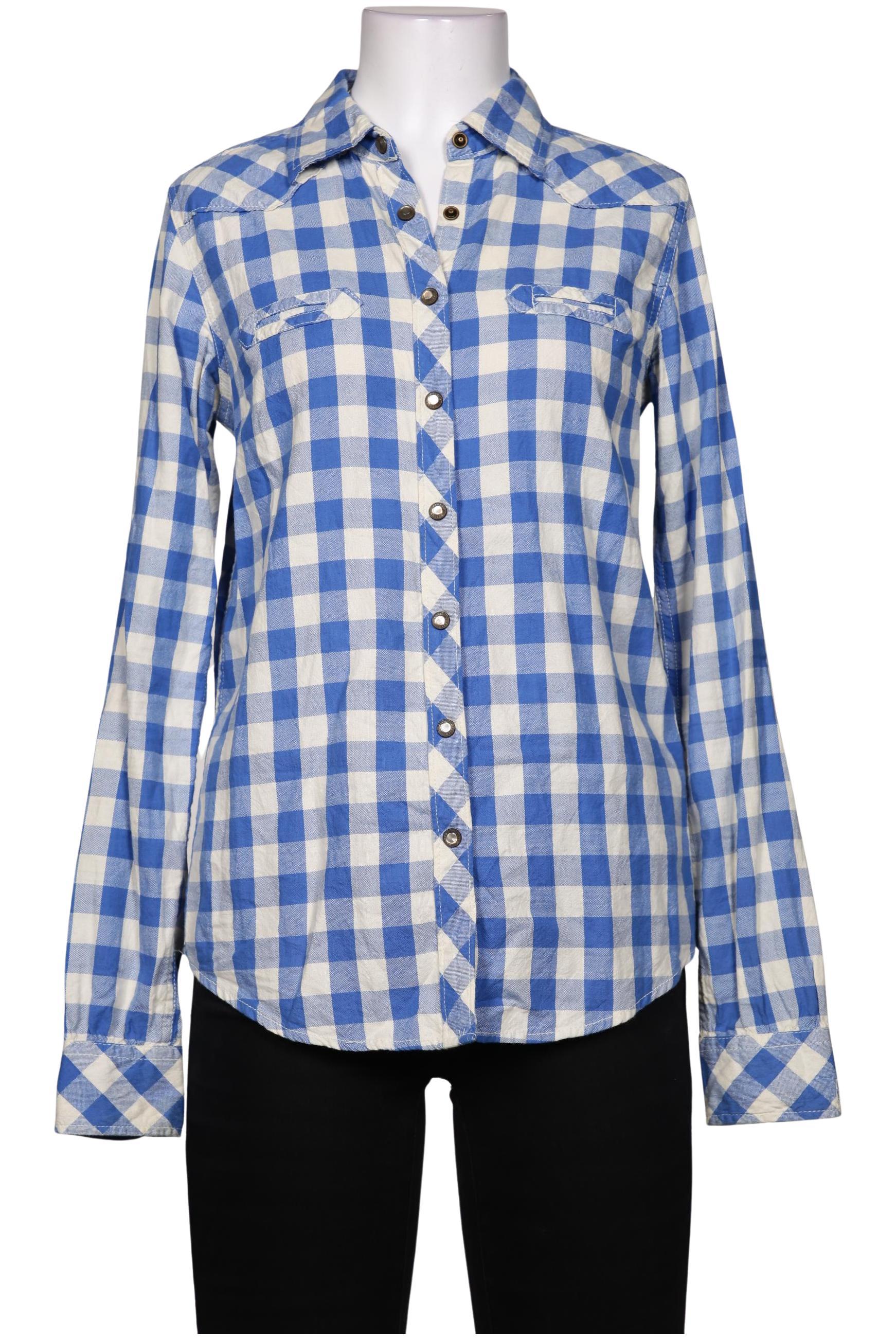 

Maison Scotch Damen Bluse, blau, Gr. 36