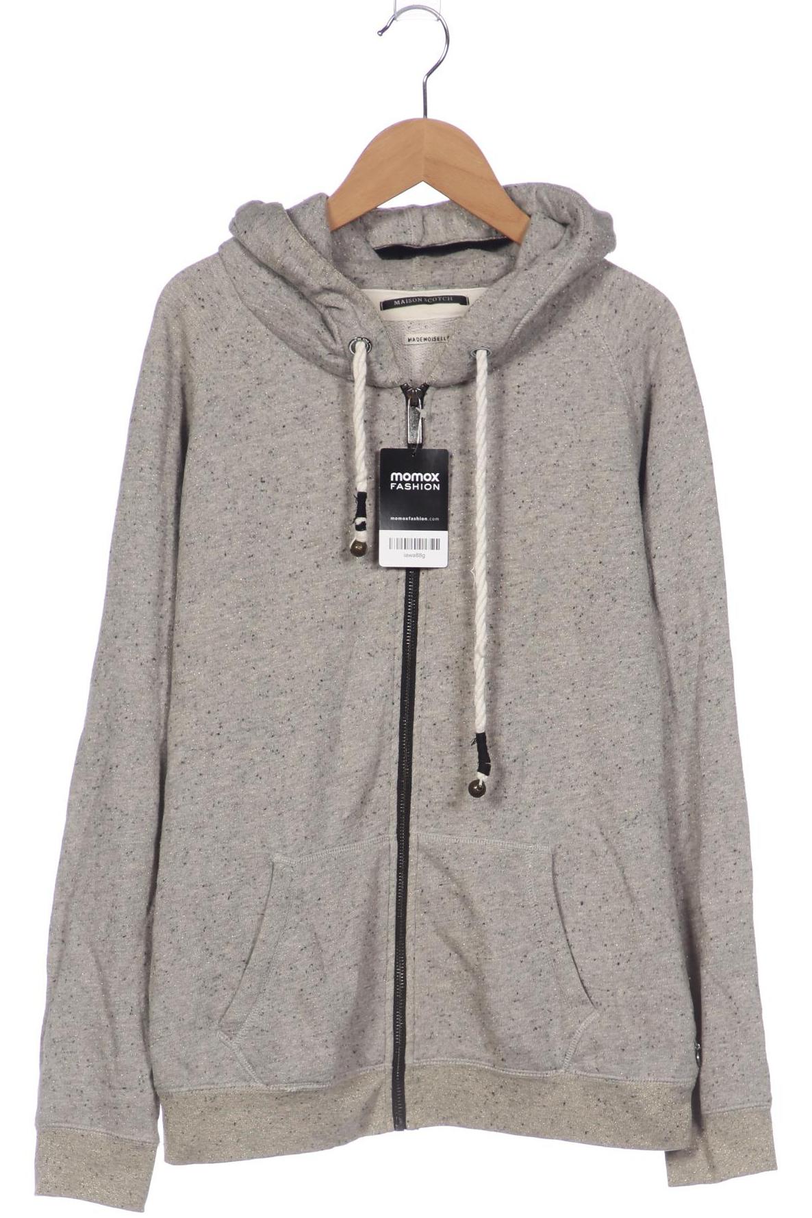 

Maison Scotch Damen Kapuzenpullover, grau, Gr. 38