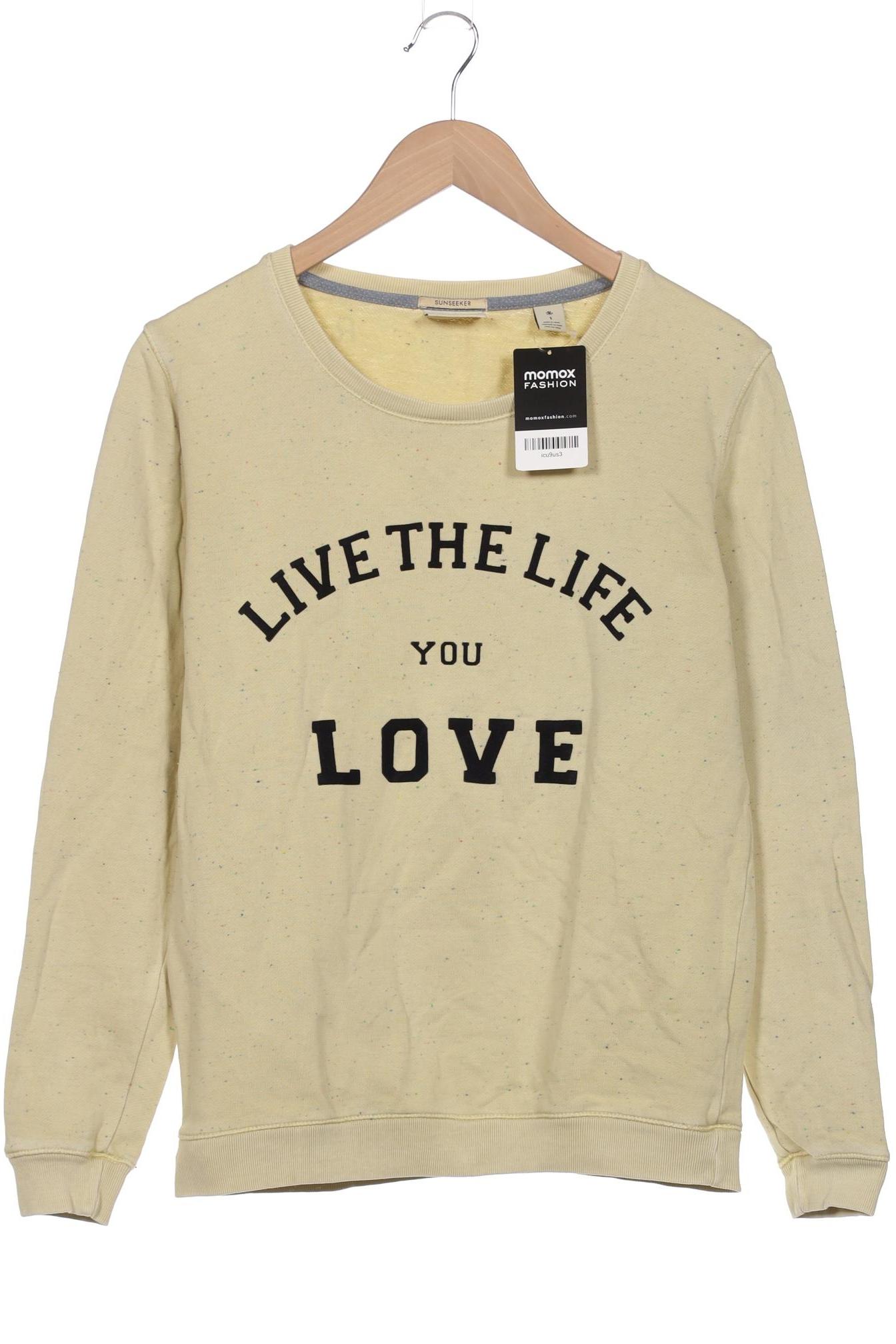 

Maison Scotch Damen Sweatshirt, hellgrün, Gr. 36