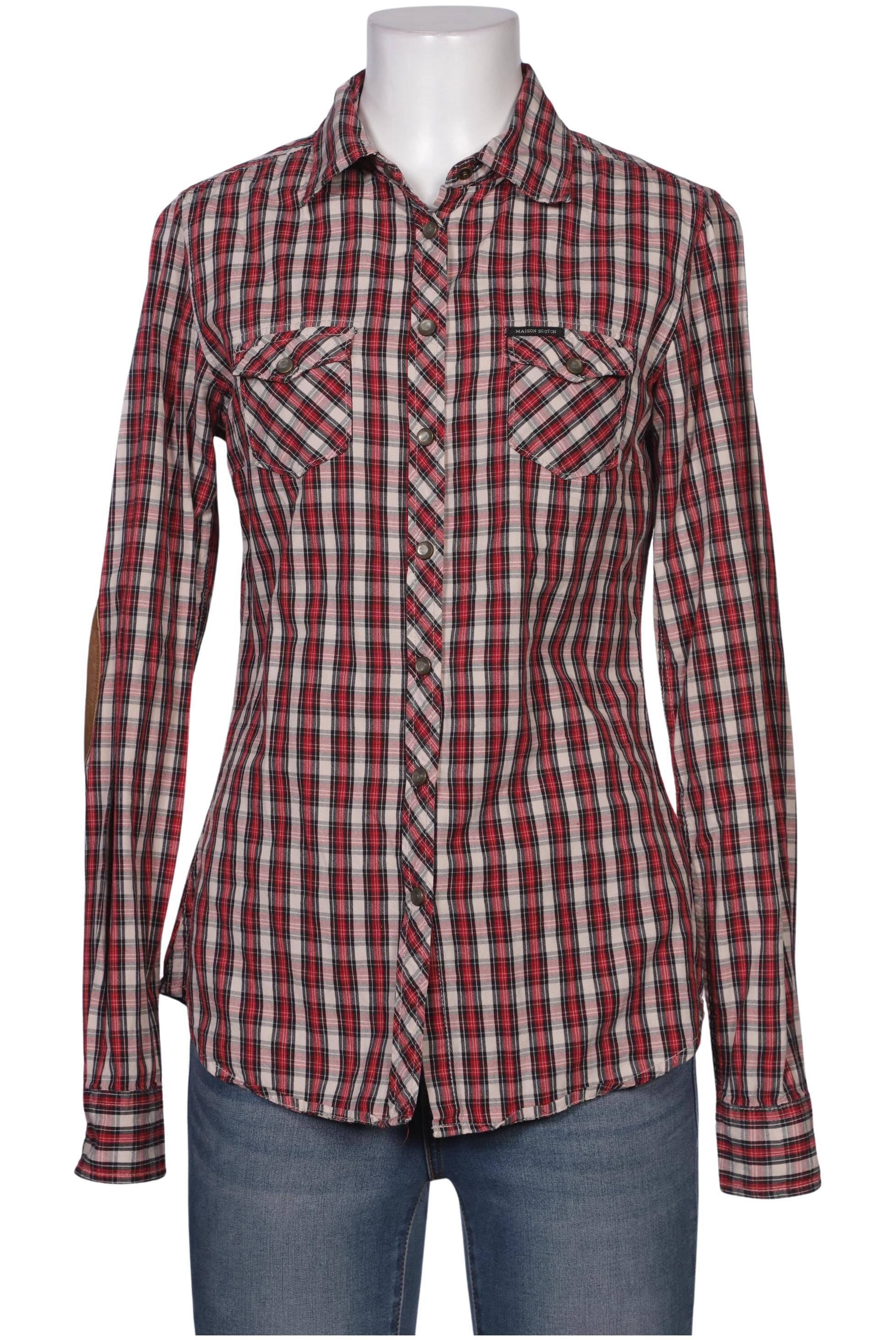 

Maison Scotch Damen Bluse, bordeaux, Gr. 38
