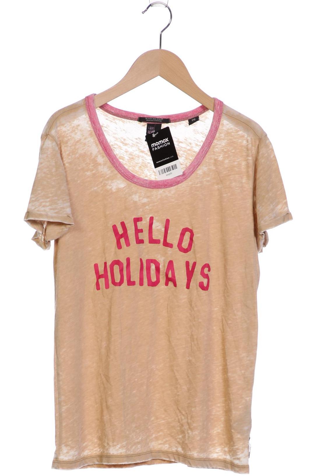 

Maison Scotch Damen T-Shirt, beige
