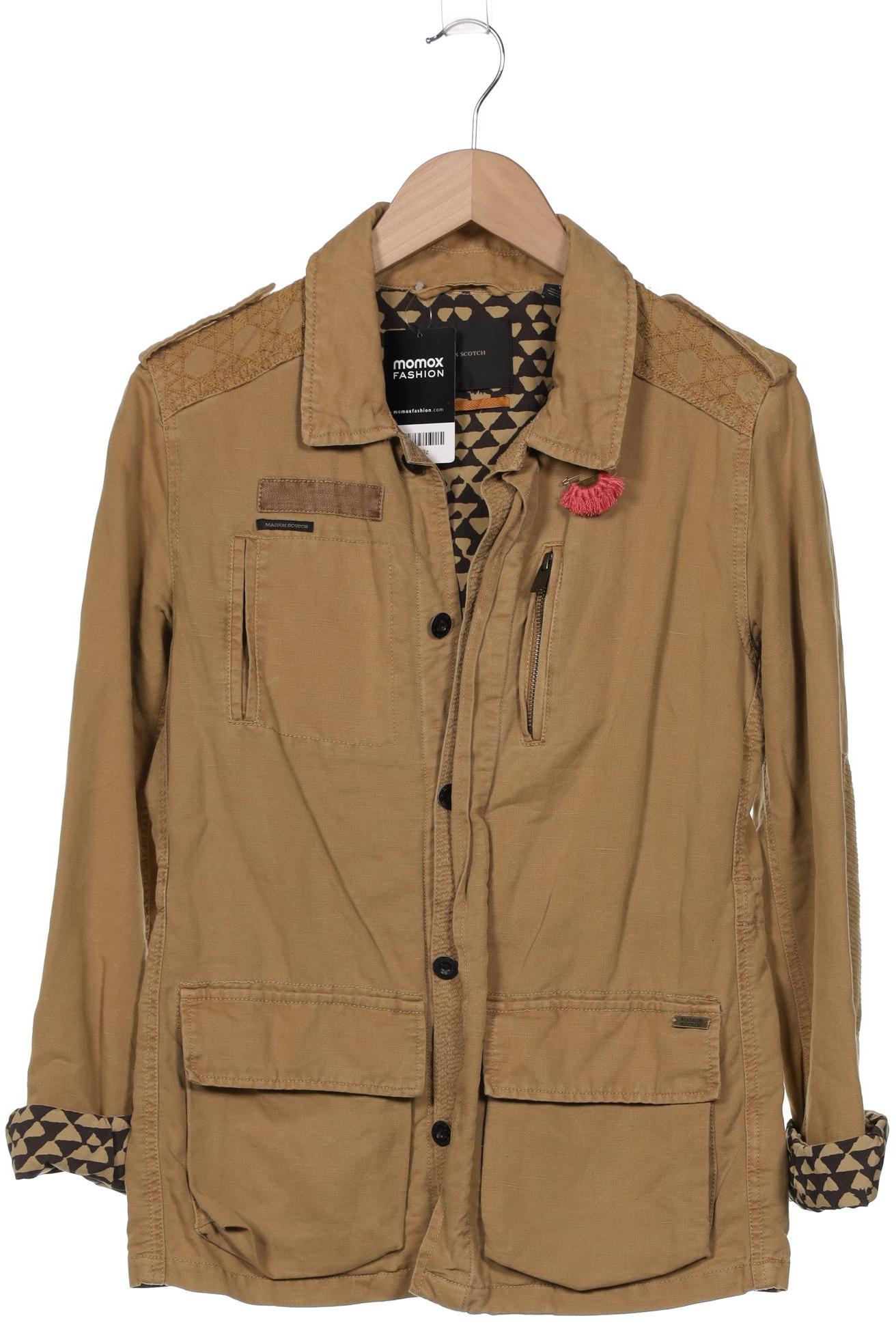 

Maison Scotch Damen Jacke, braun, Gr. 36