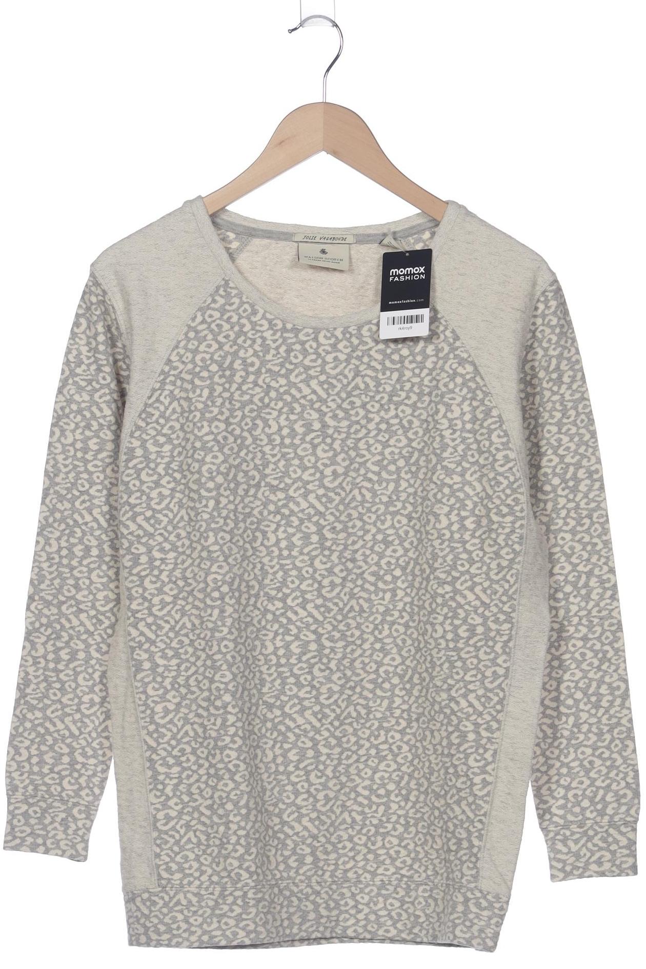 

Maison Scotch Damen Sweatshirt, grau, Gr. 42