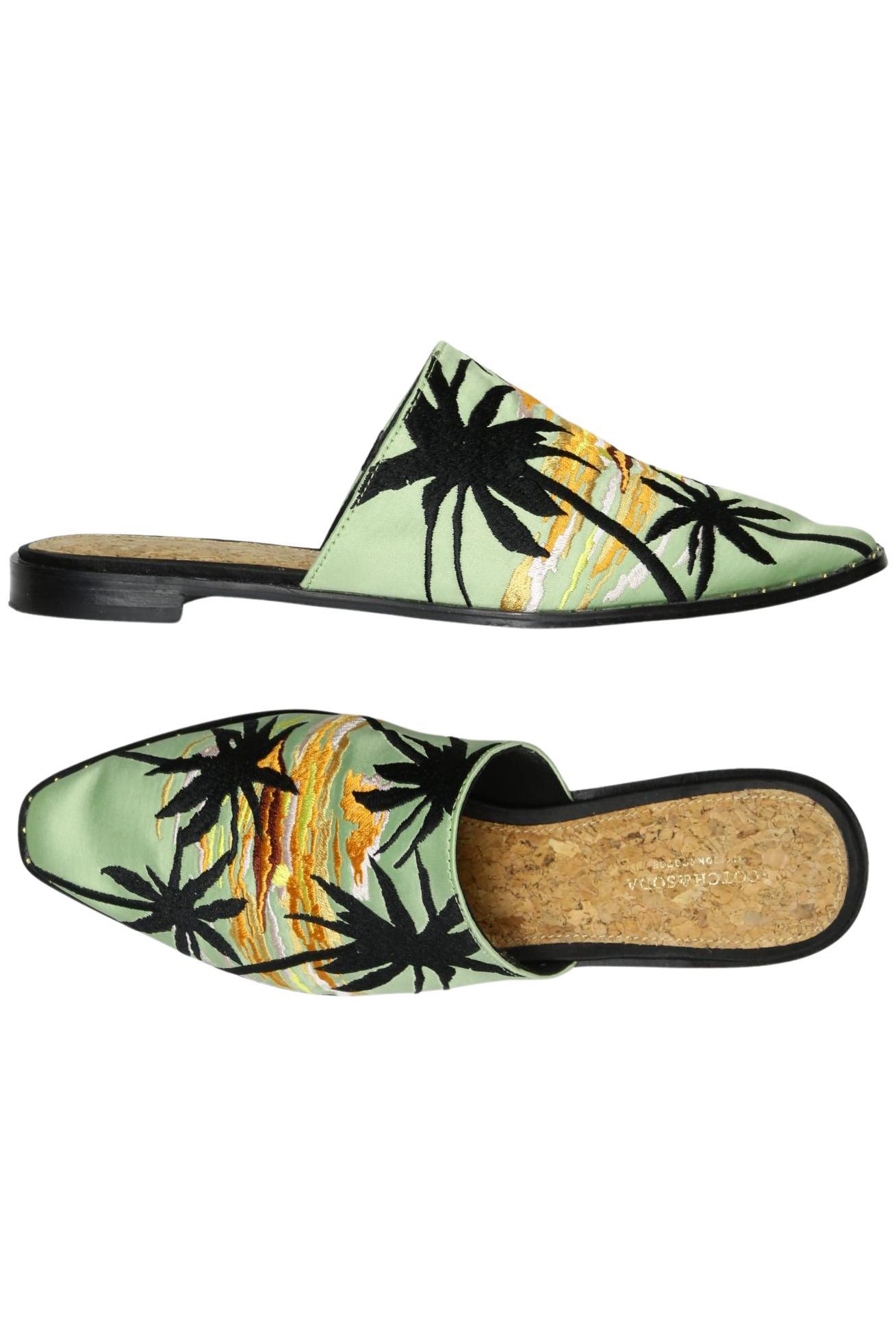 

Maison Scotch Damen Sandale, hellgrün, Gr. 38