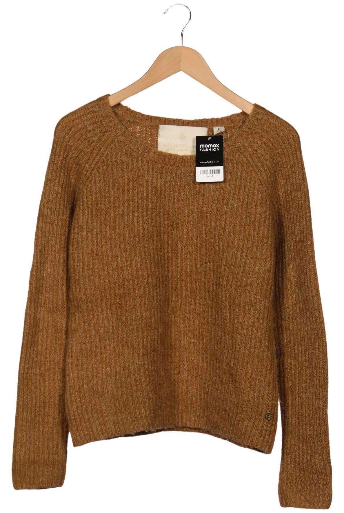 

Maison Scotch Damen Pullover, braun, Gr. 36