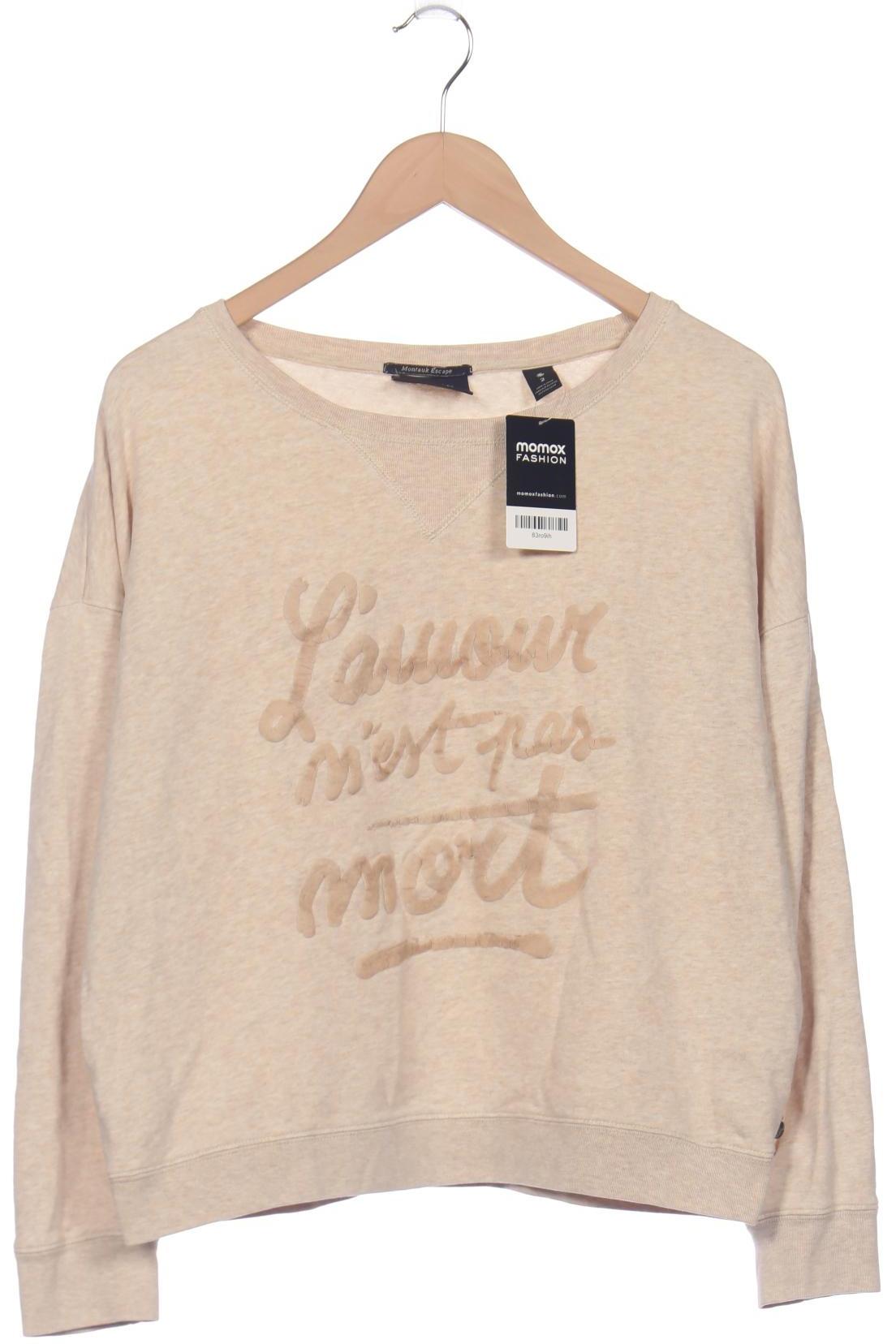 

Maison Scotch Damen Sweatshirt, beige, Gr. 38