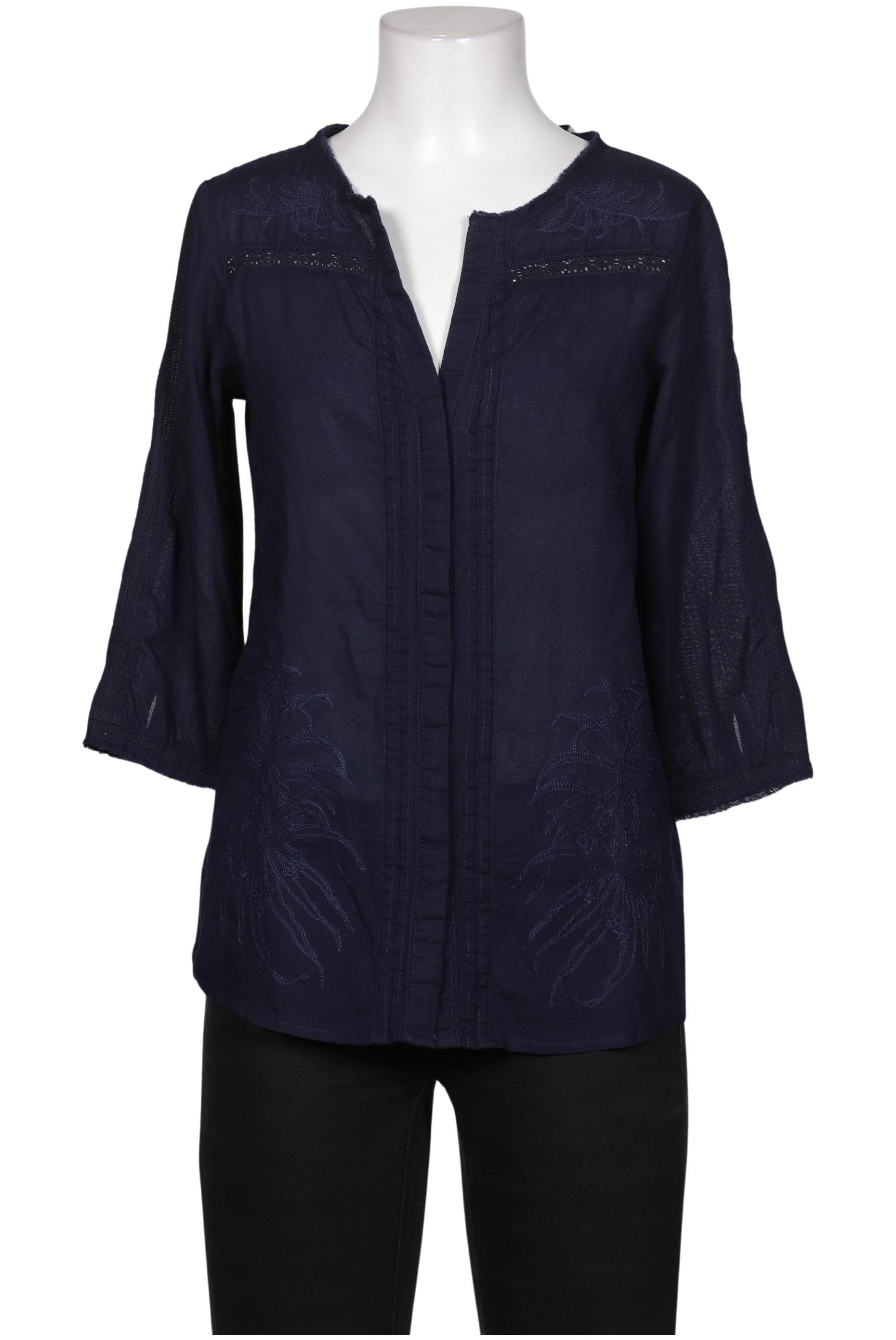 

Maison Scotch Damen Bluse, marineblau, Gr. 36