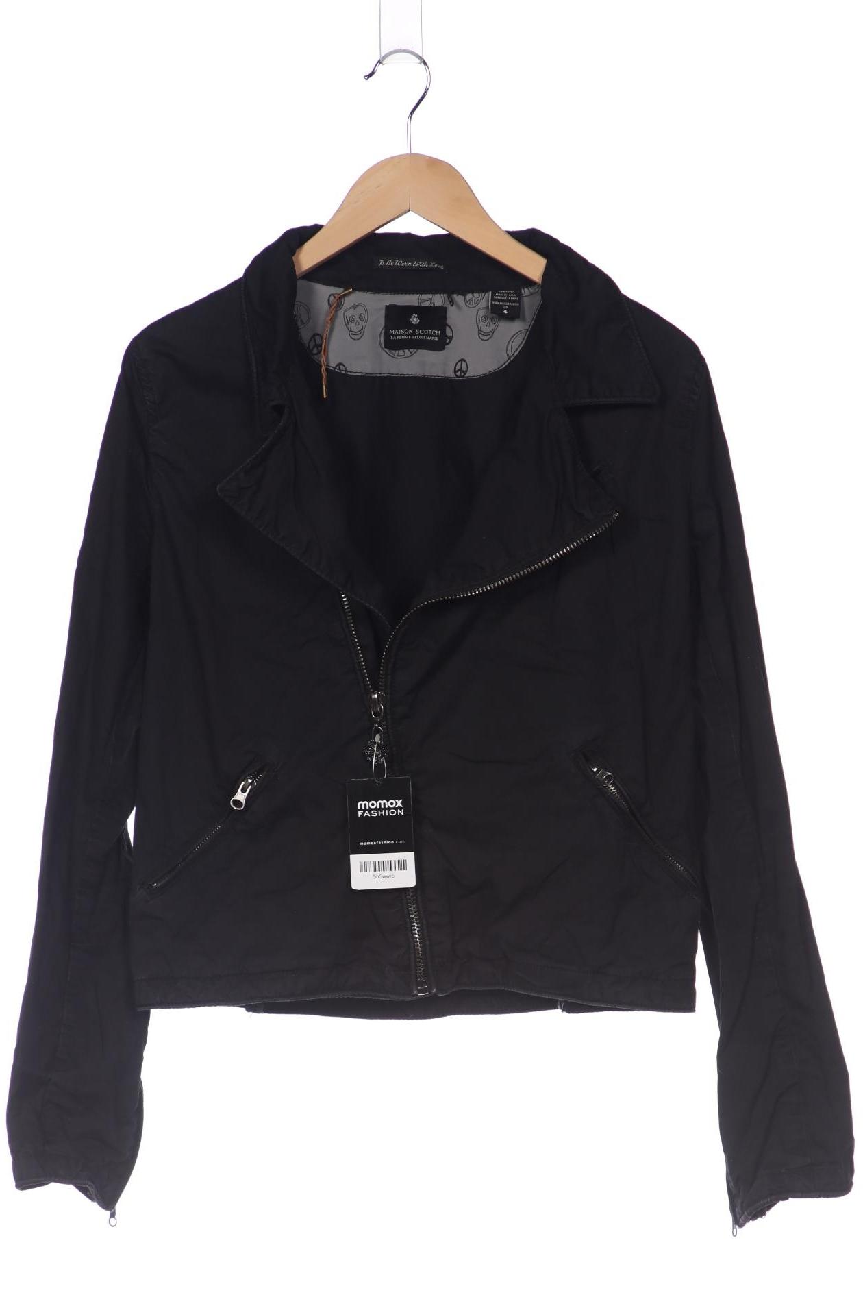 

Maison Scotch Damen Jacke, schwarz, Gr. 42