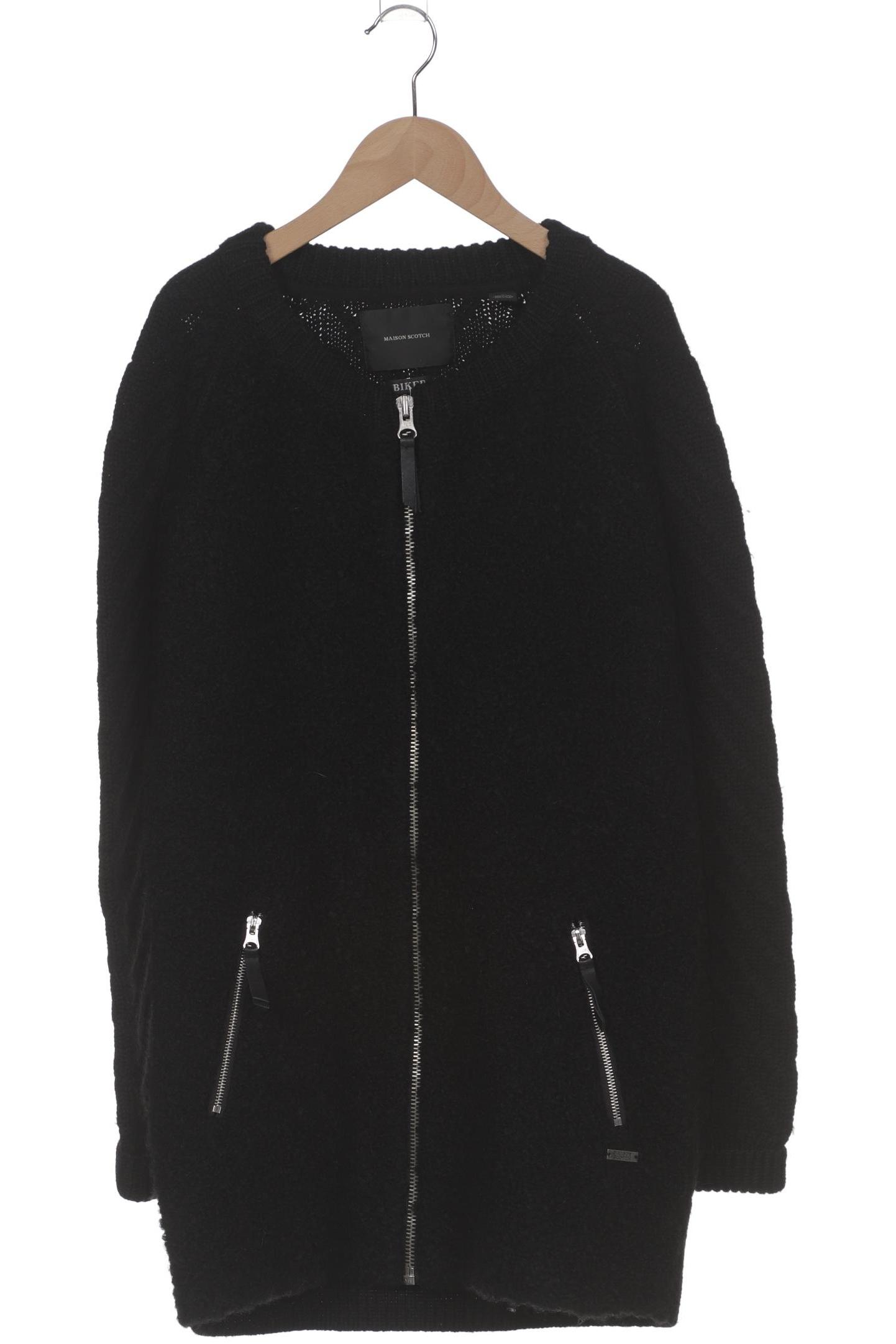 

Maison Scotch Damen Strickjacke, schwarz, Gr. 38