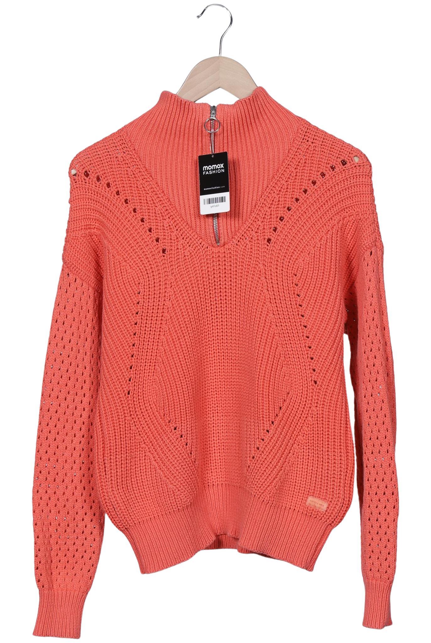 

Maison Scotch Damen Pullover, orange, Gr. 38