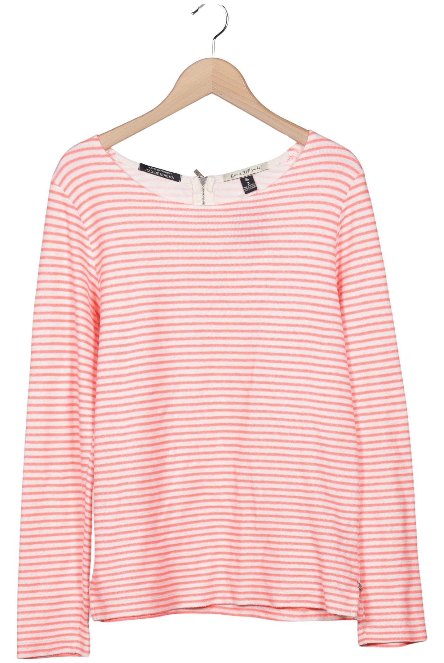 

Maison Scotch Damen Langarmshirt, mehrfarbig, Gr. 40