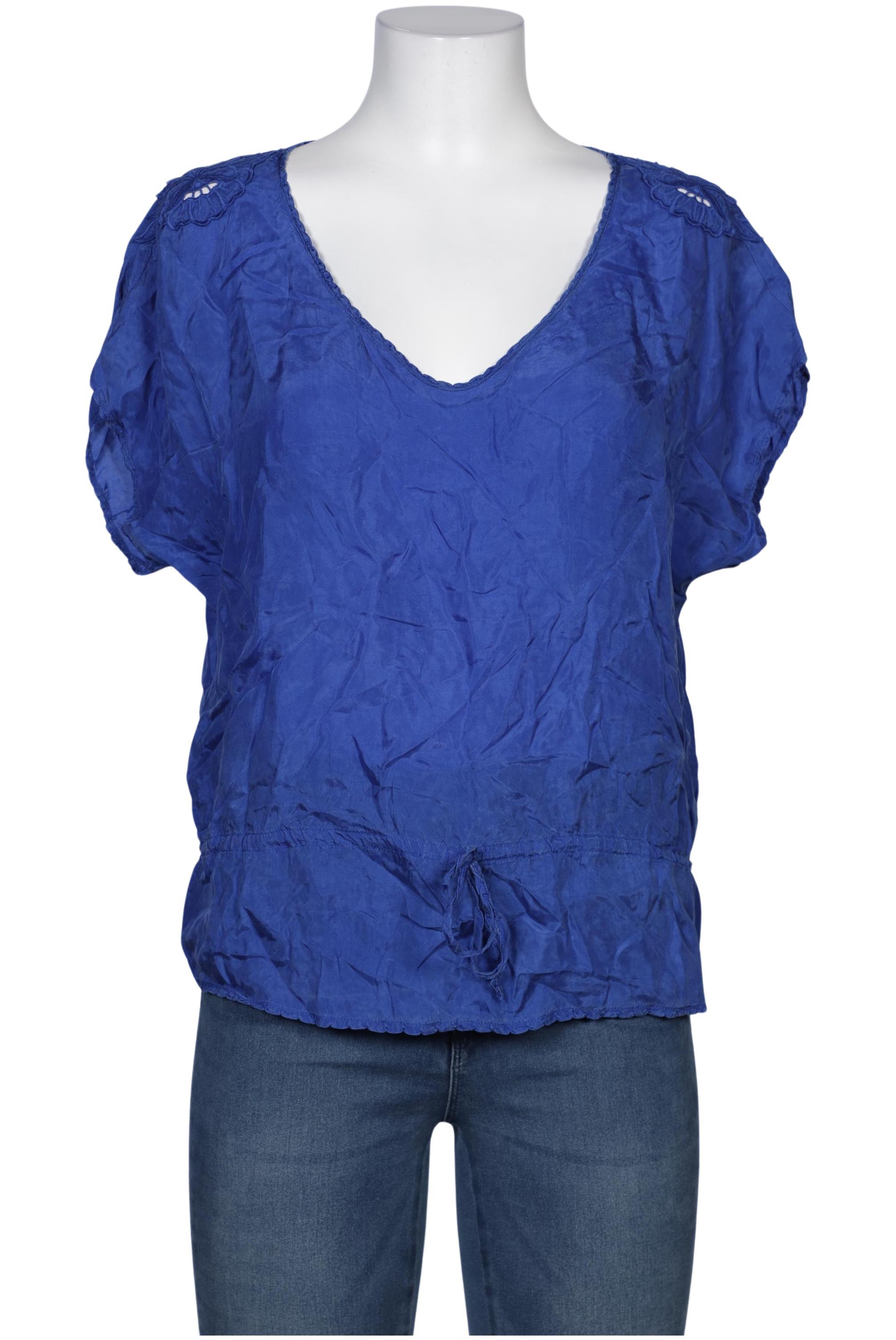 

Maison Scotch Damen Bluse, blau, Gr. 40