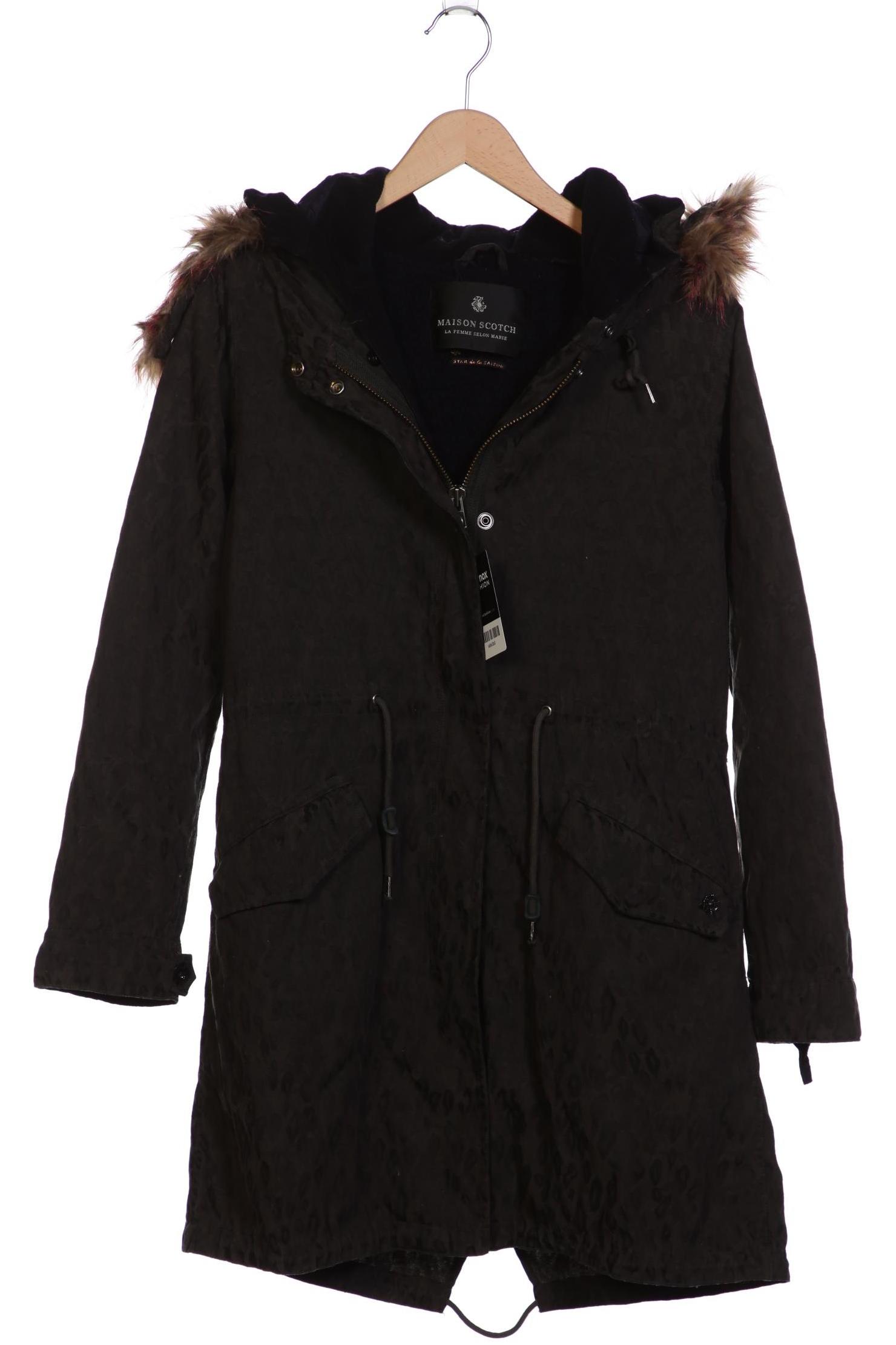 

Maison Scotch Damen Mantel, grün, Gr. 40