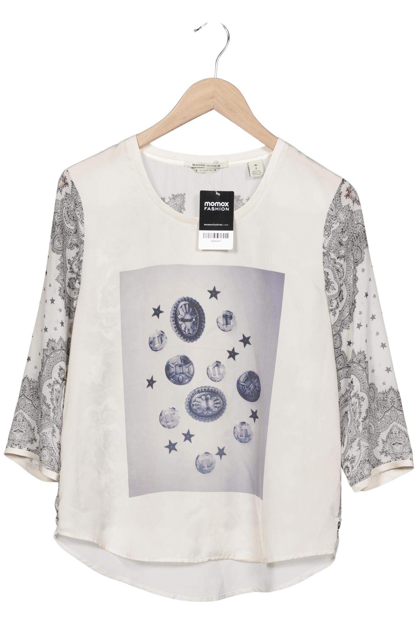 

Maison Scotch Damen Bluse, cremeweiß, Gr. 38