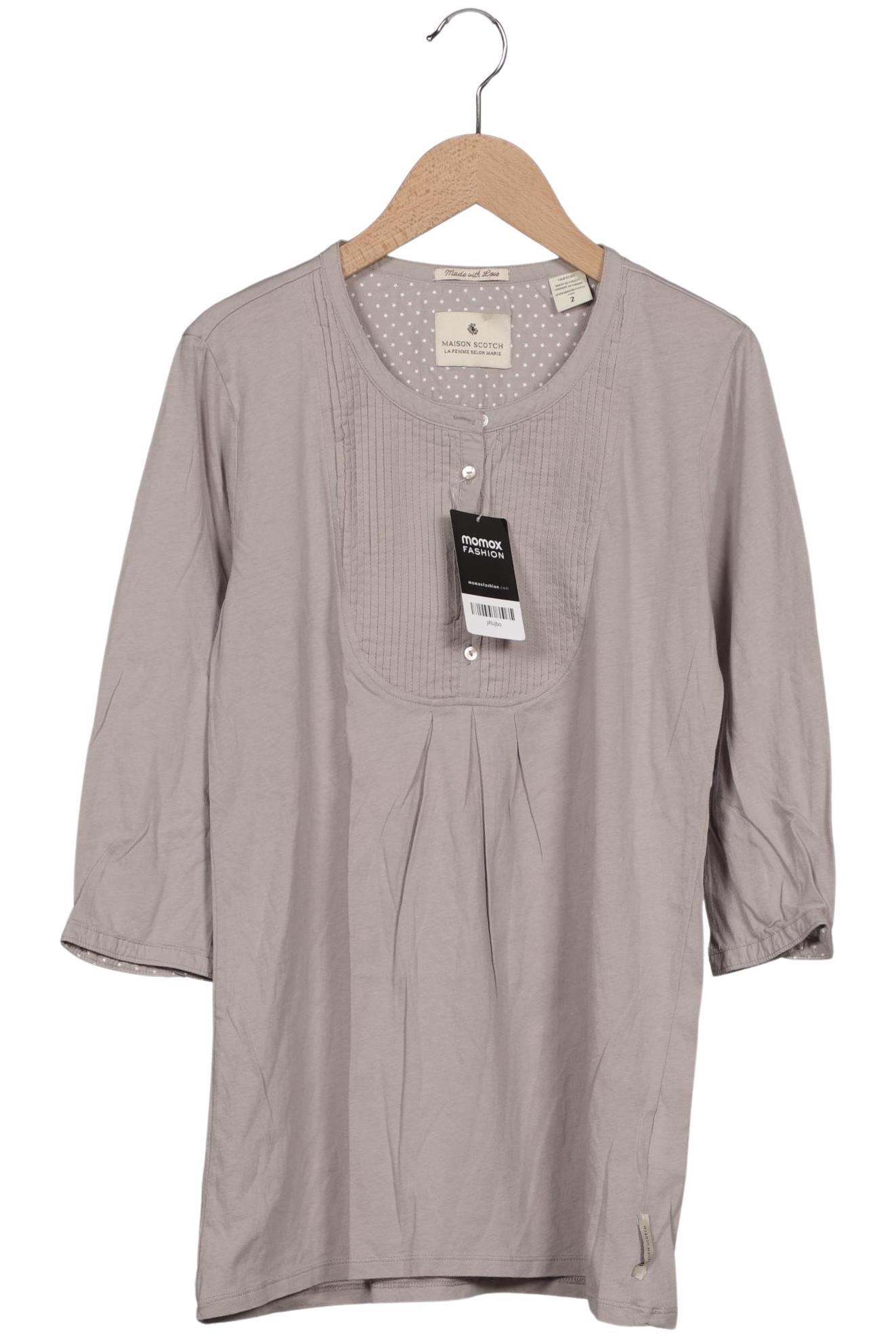 

Maison Scotch Damen T-Shirt, beige, Gr. 38