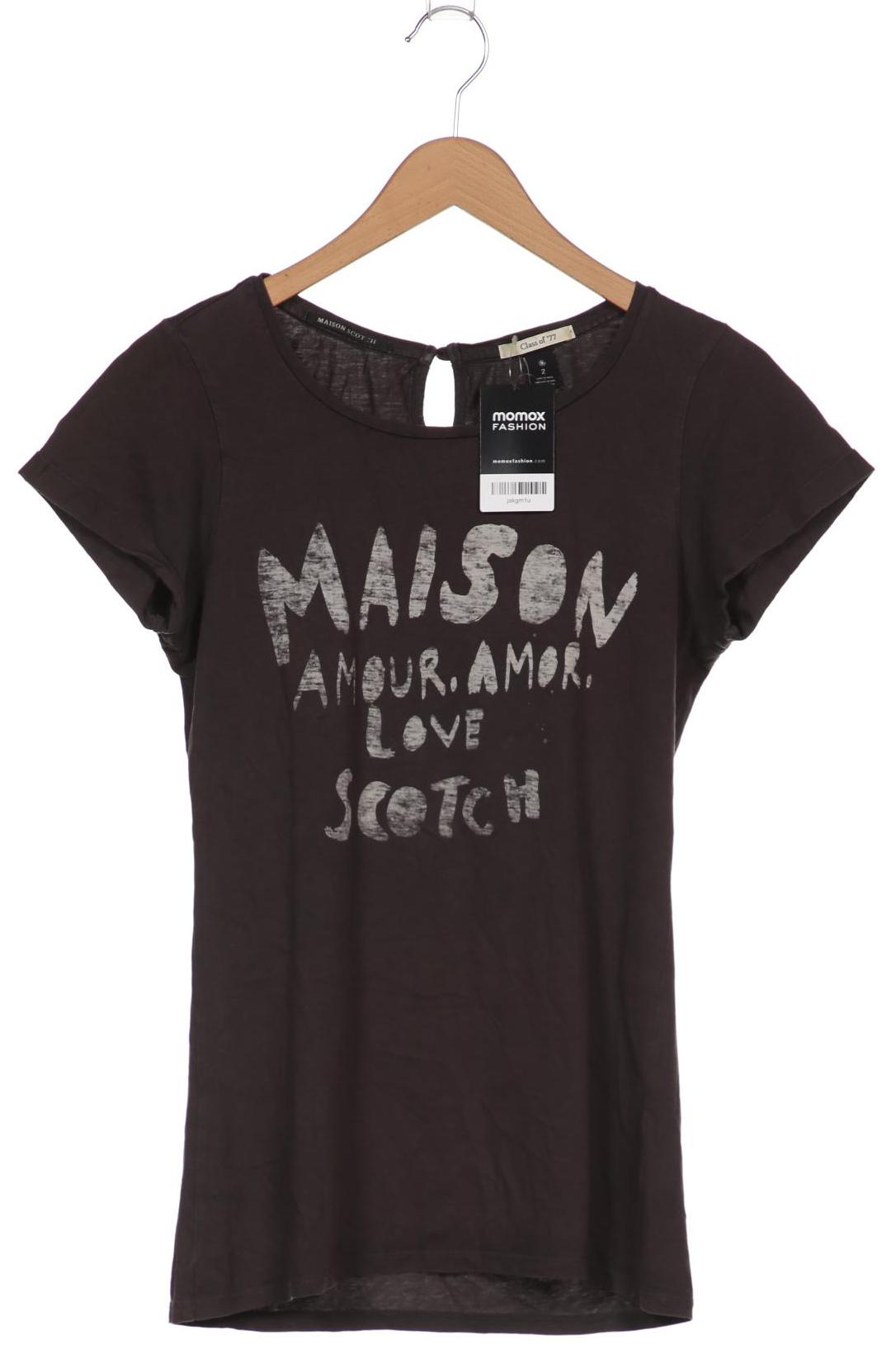 

Maison Scotch Damen T-Shirt, grau