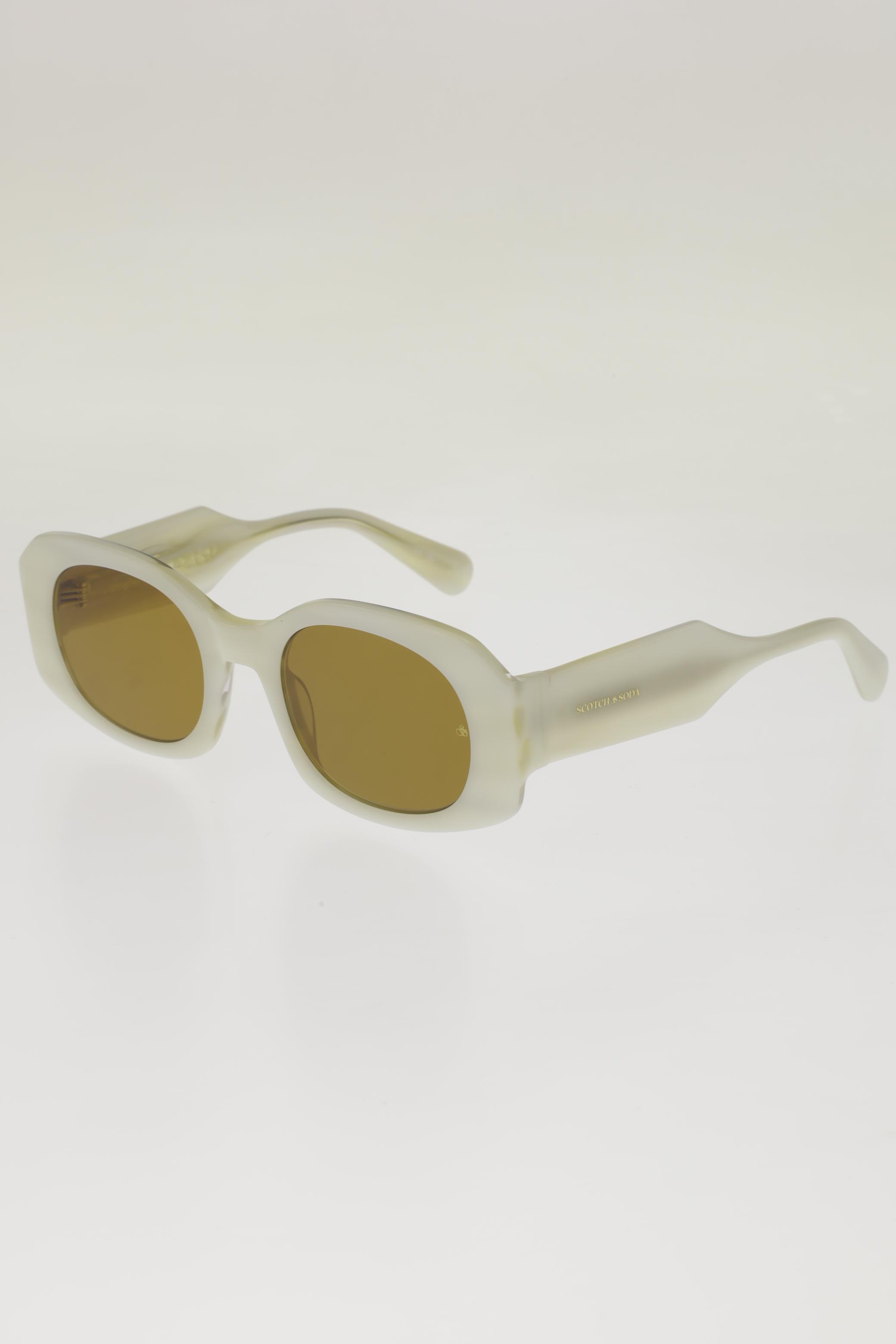 

Maison Scotch Damen Sonnenbrille, weiß, Gr.