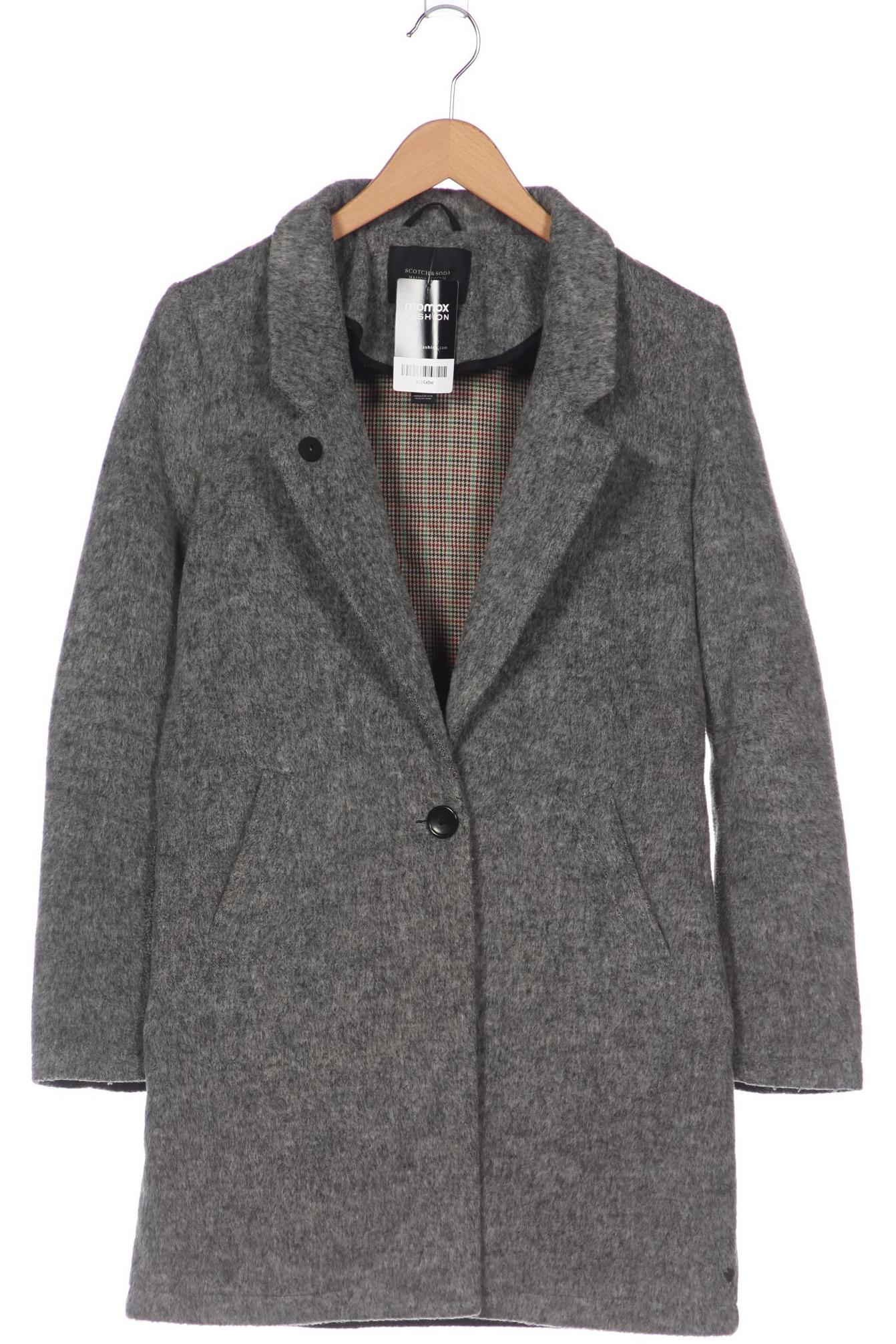 

Maison Scotch Damen Mantel, grau, Gr. 36