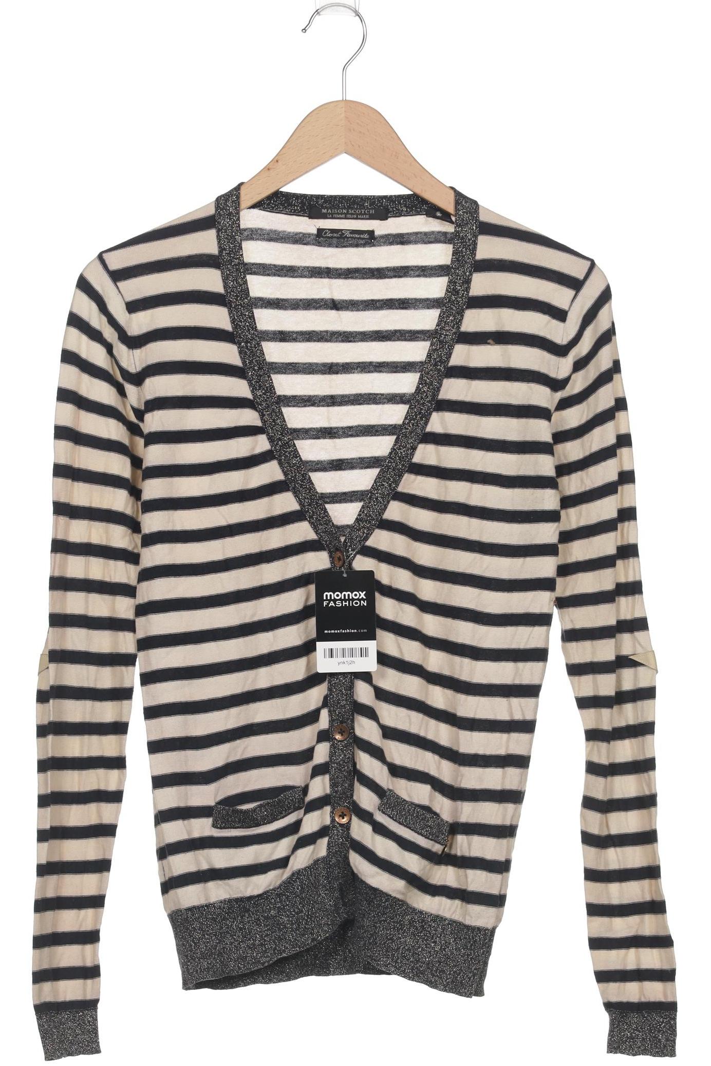 

Maison Scotch Damen Strickjacke, beige, Gr. 38
