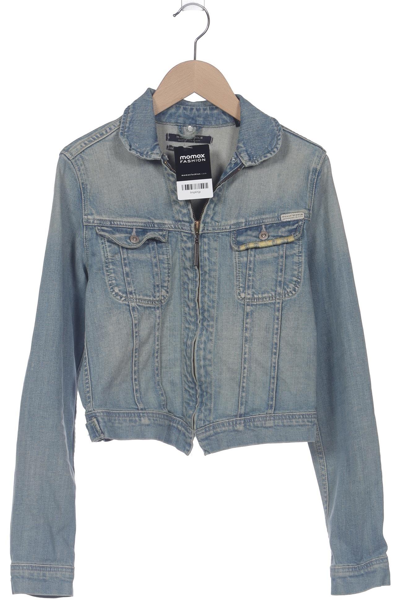 

Maison Scotch Damen Jacke, blau, Gr. 38