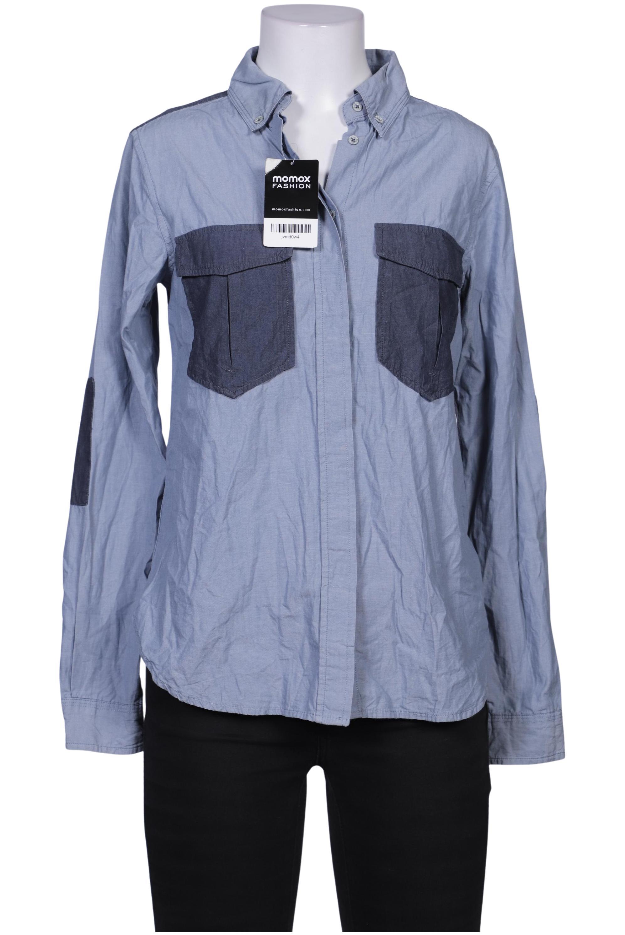 

Maison Scotch Damen Bluse, blau, Gr. 36