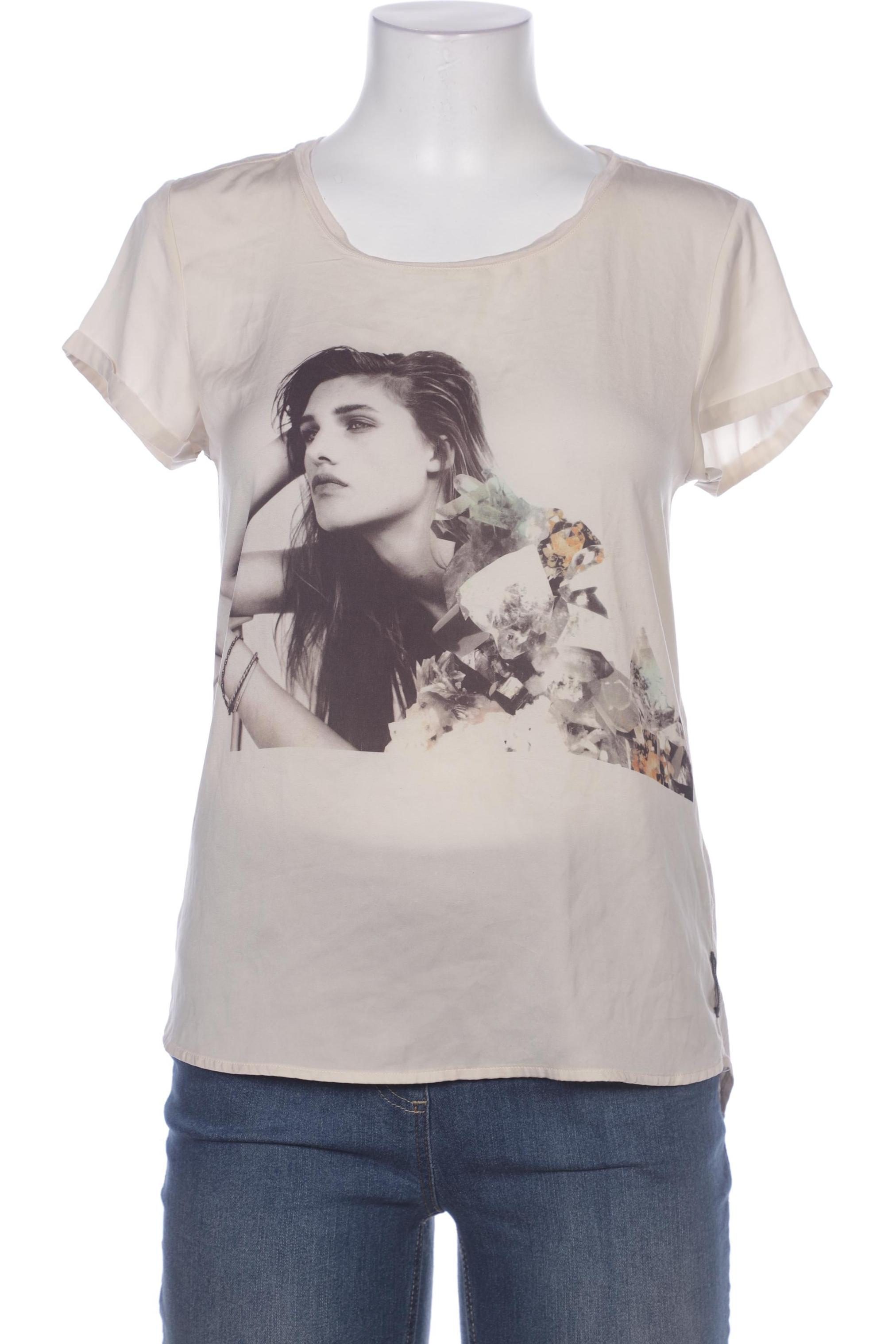 

Maison Scotch Damen T-Shirt, beige, Gr. 38