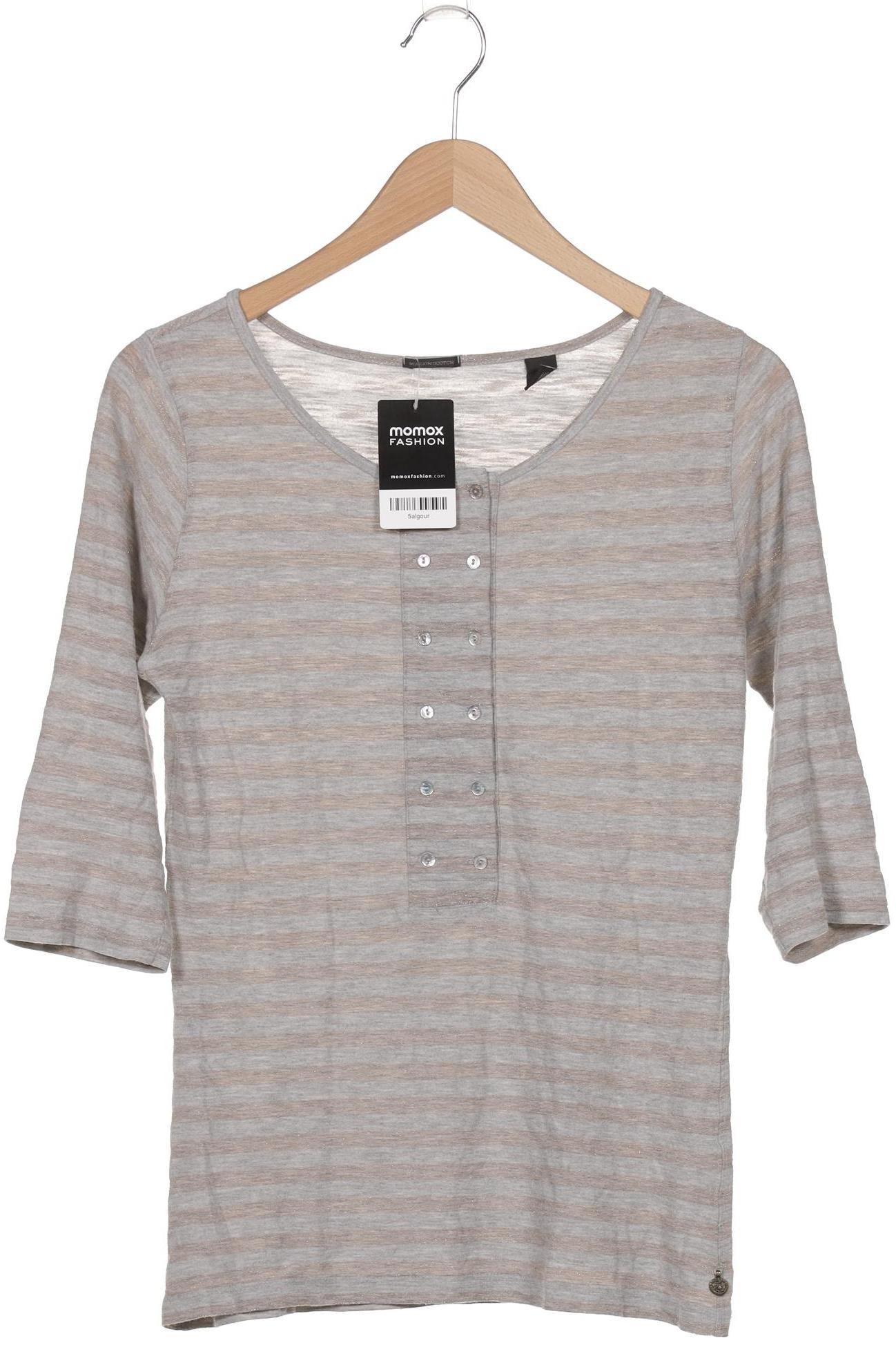 

Maison Scotch Damen Langarmshirt, grau, Gr. 36