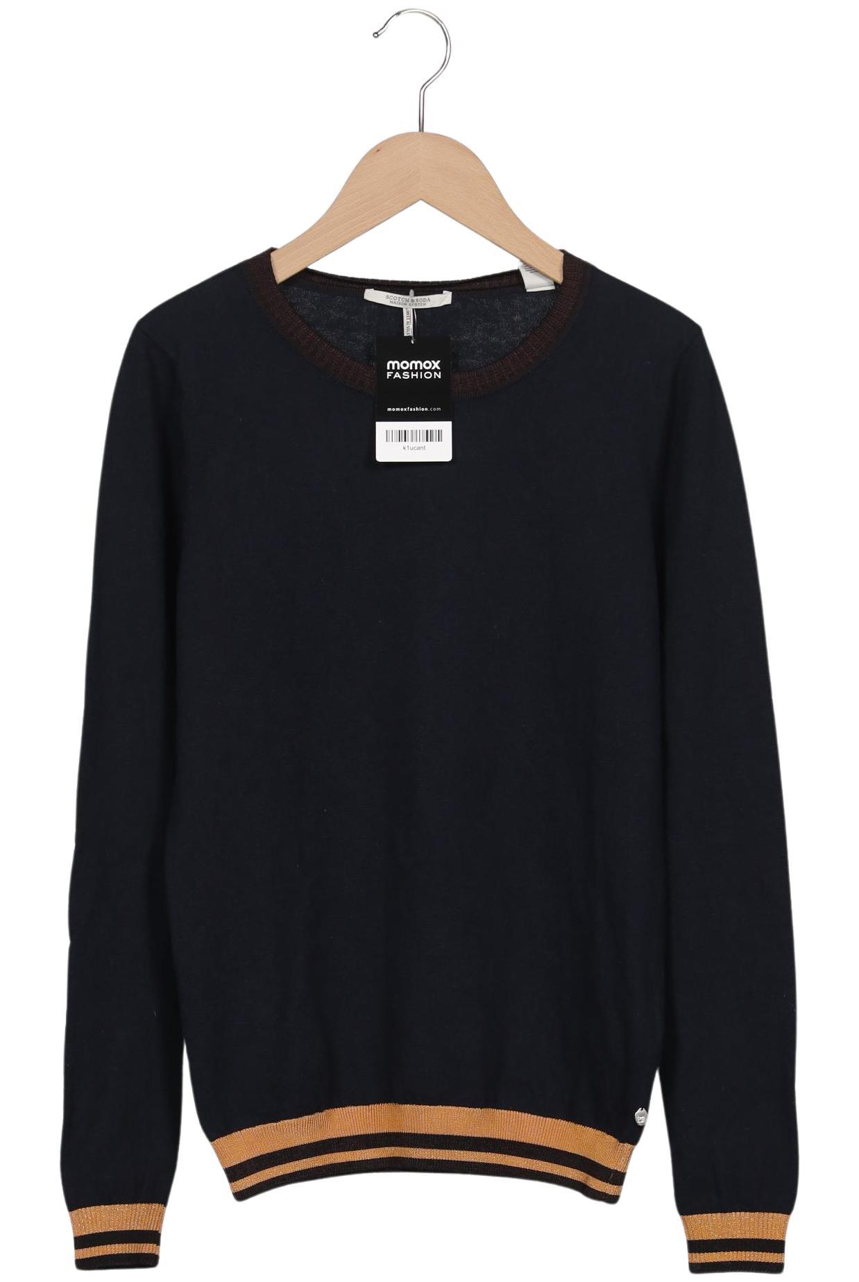 

Maison Scotch Damen Pullover, marineblau, Gr. 34