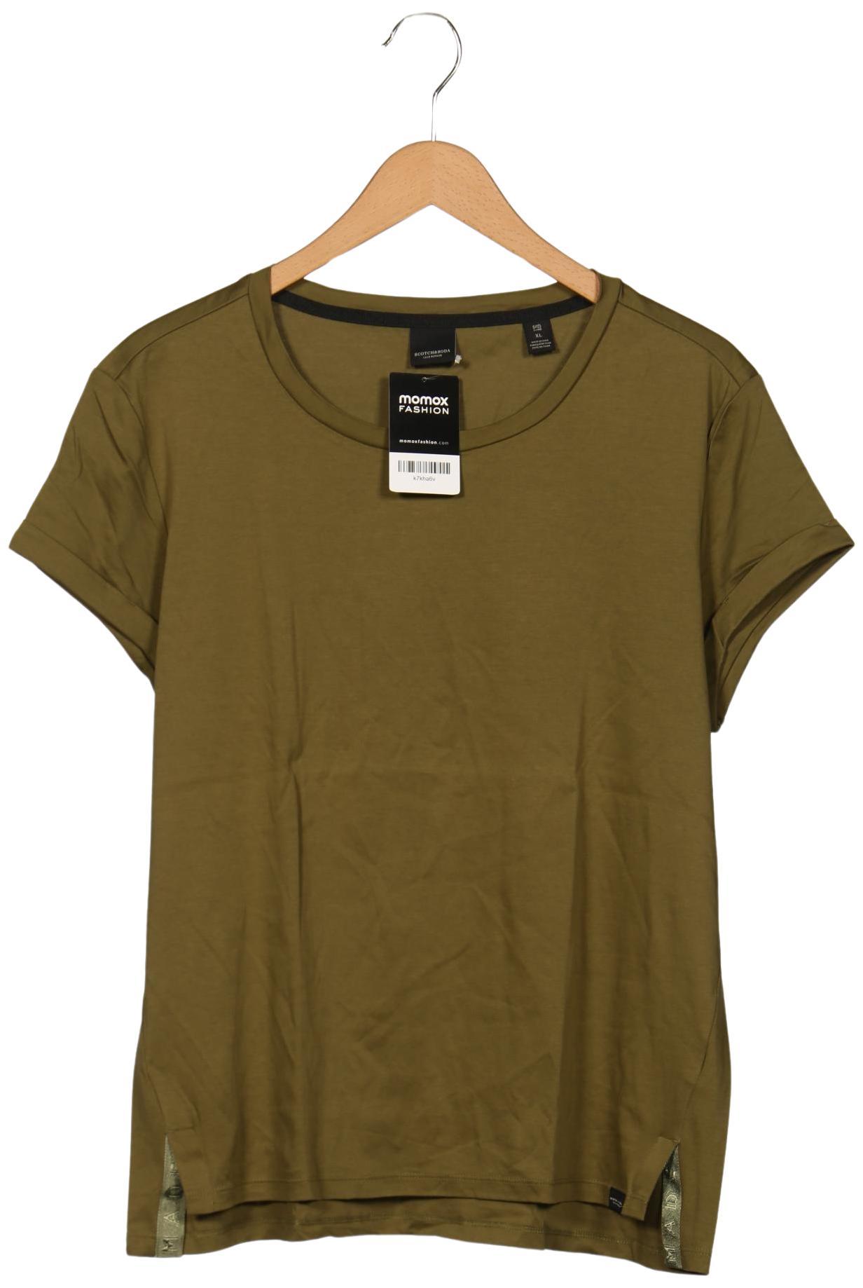 

Maison Scotch Damen T-Shirt, grün, Gr. 44
