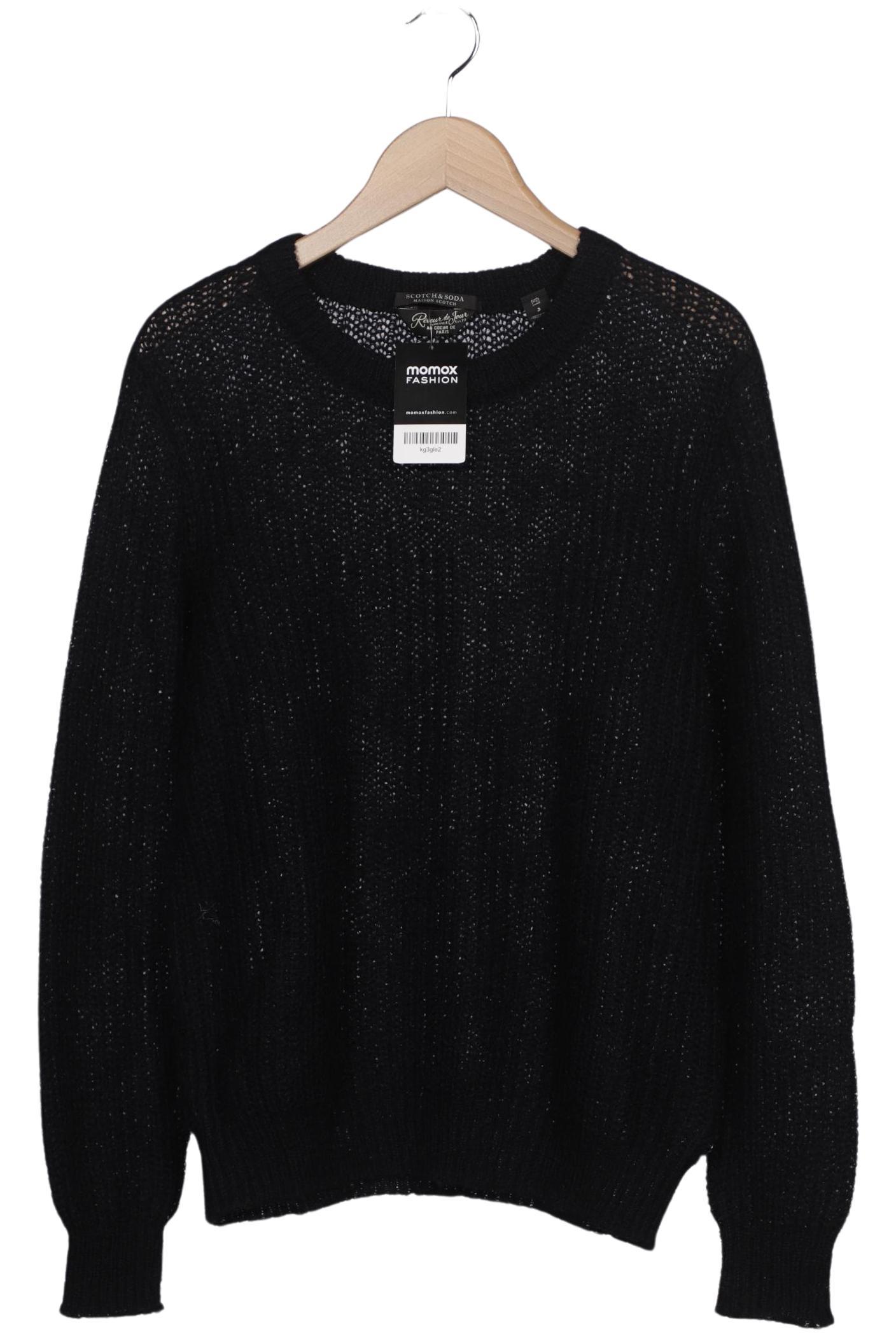 

Maison Scotch Damen Pullover, schwarz, Gr. 40