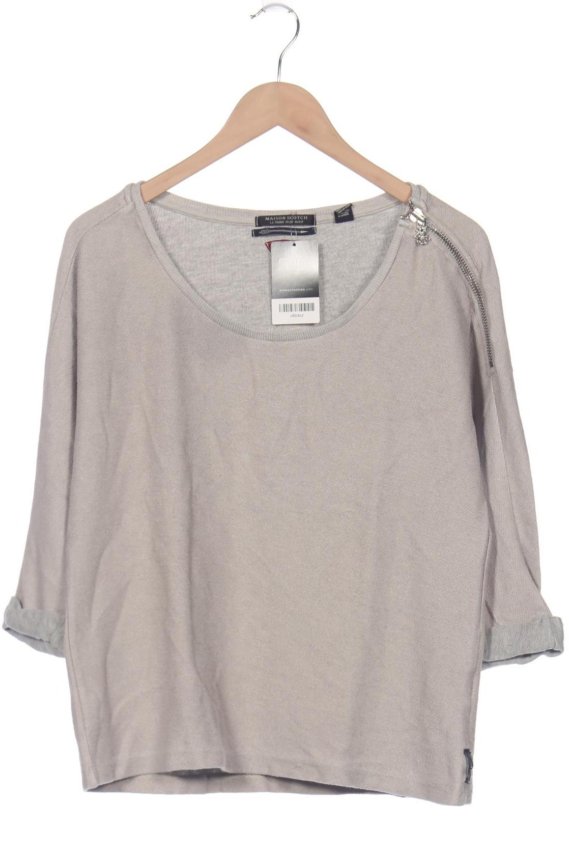 

Maison Scotch Damen Sweatshirt, beige, Gr. 38